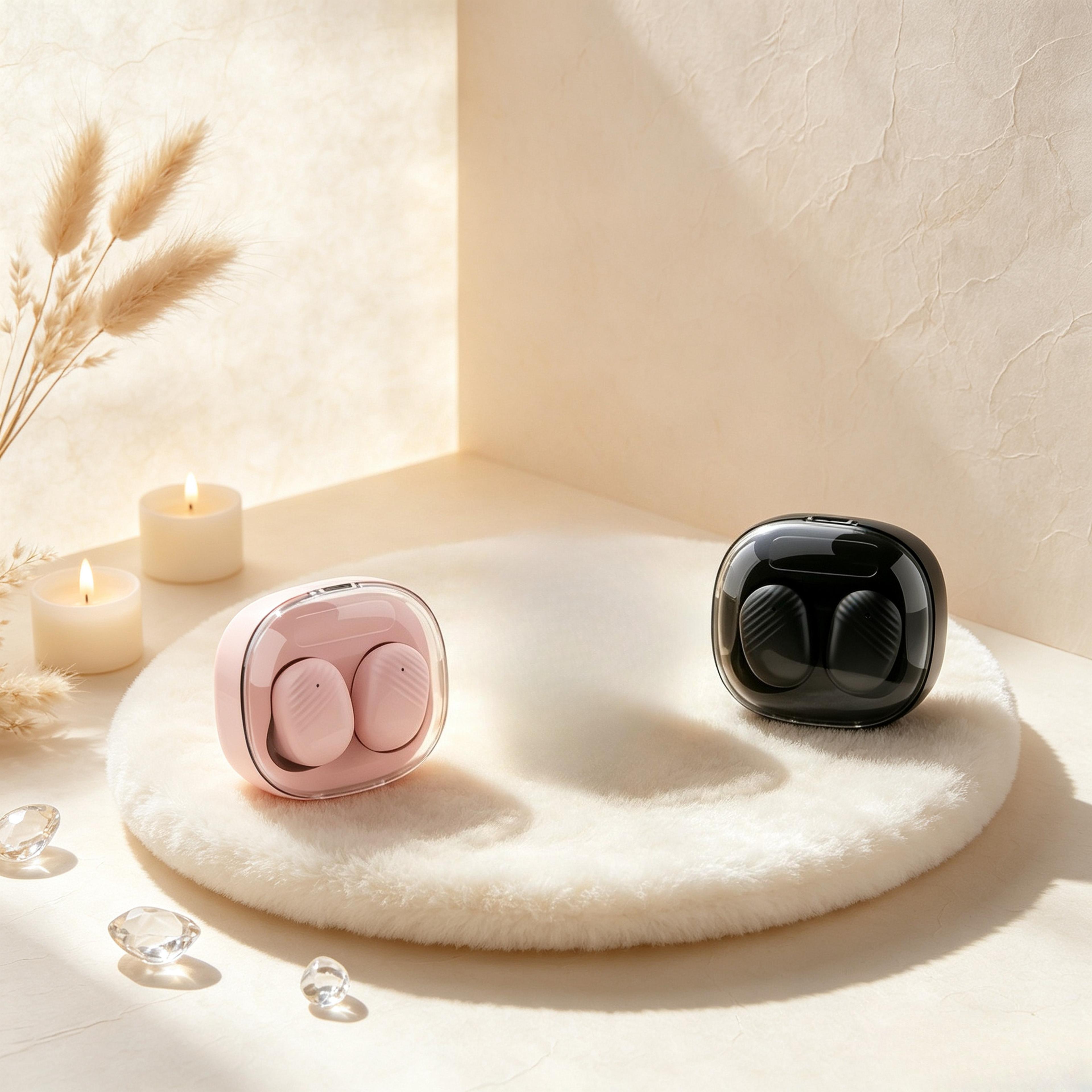 clearbeat tws wireless bluetooth earbuds with noise cancelling microphone