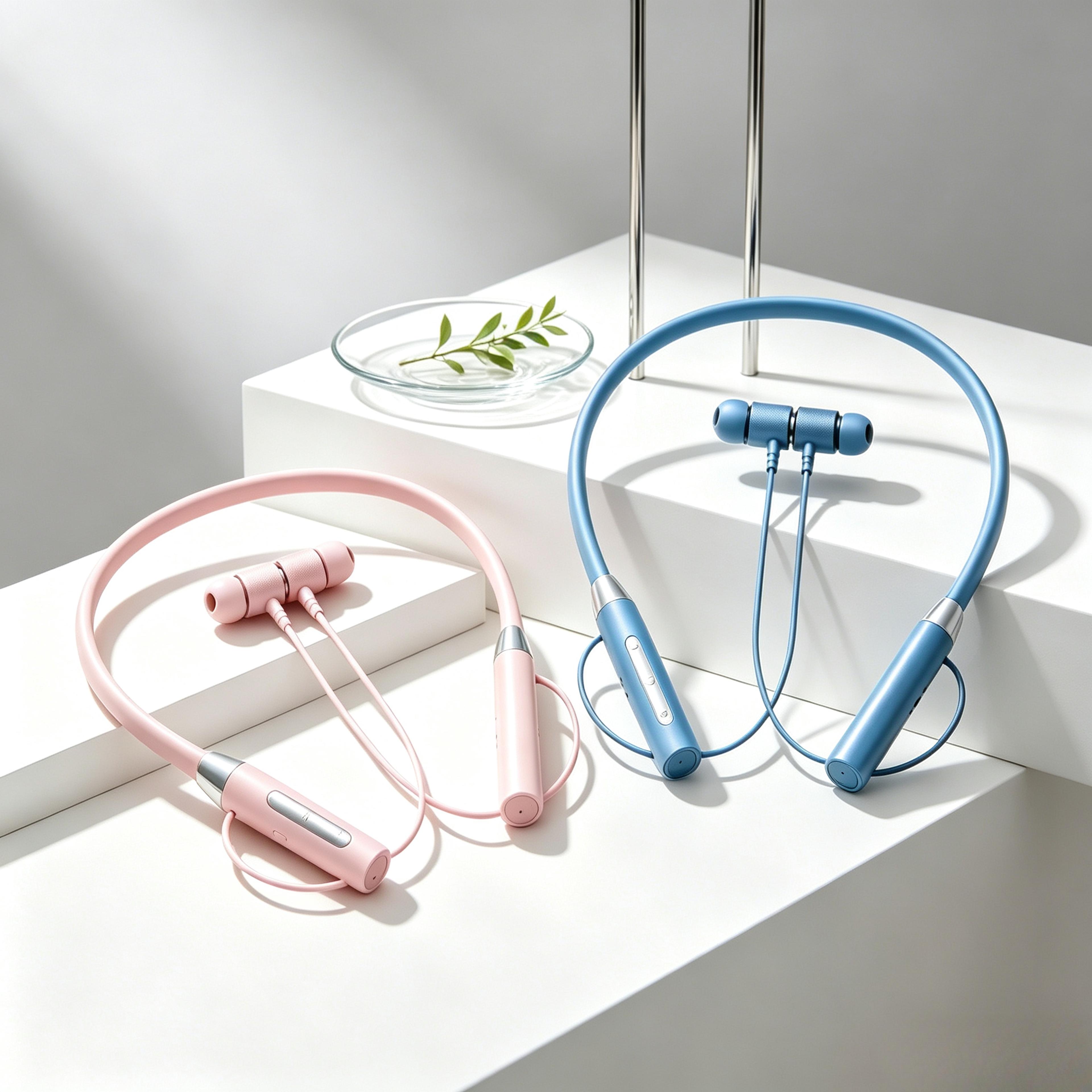bluetooth headset with microphone and sport neckband