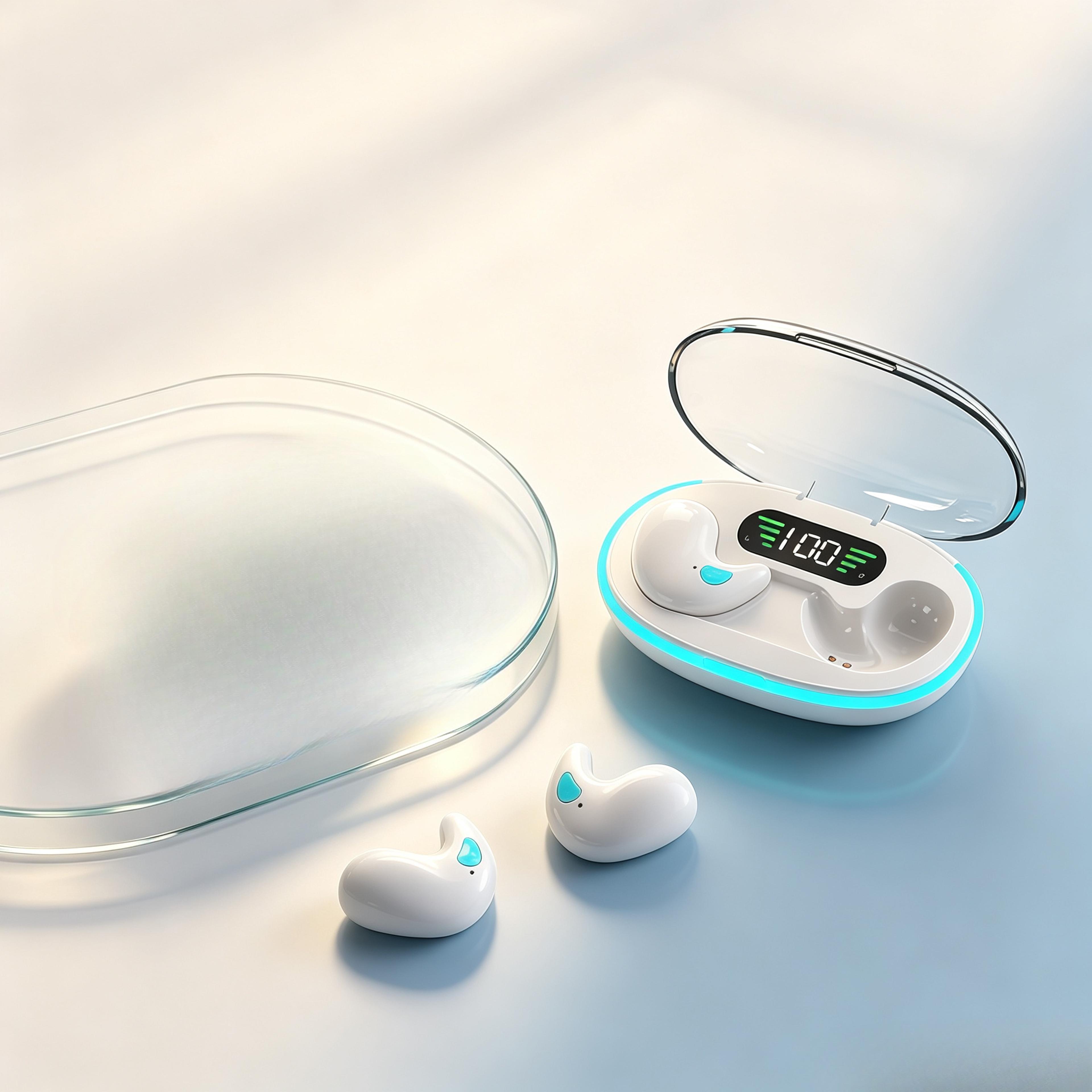 comfortfit wireless sleep headset with noise reduction for sports and gaming