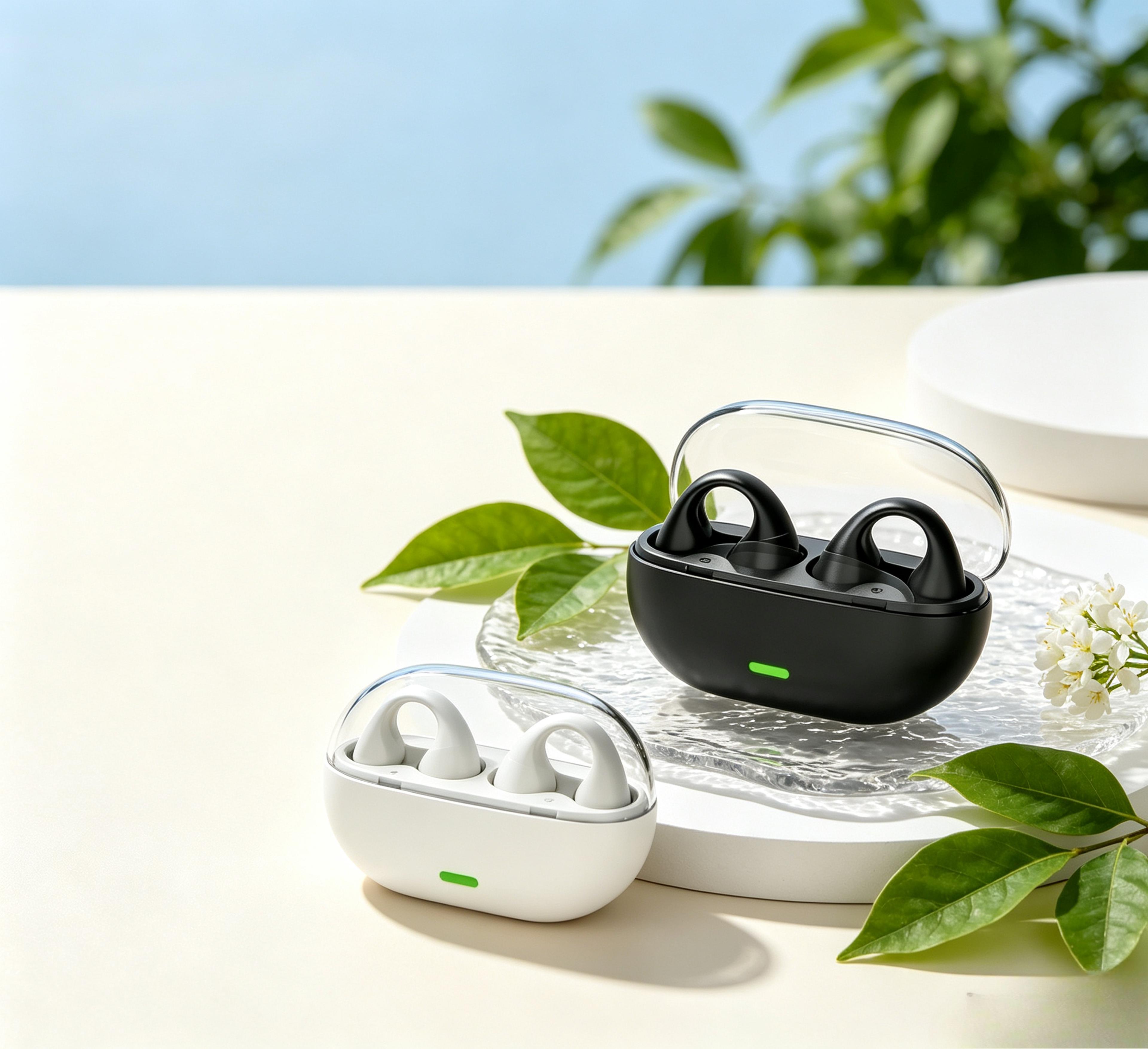 airclip mini wireless earclip earbuds with hd stereo sound