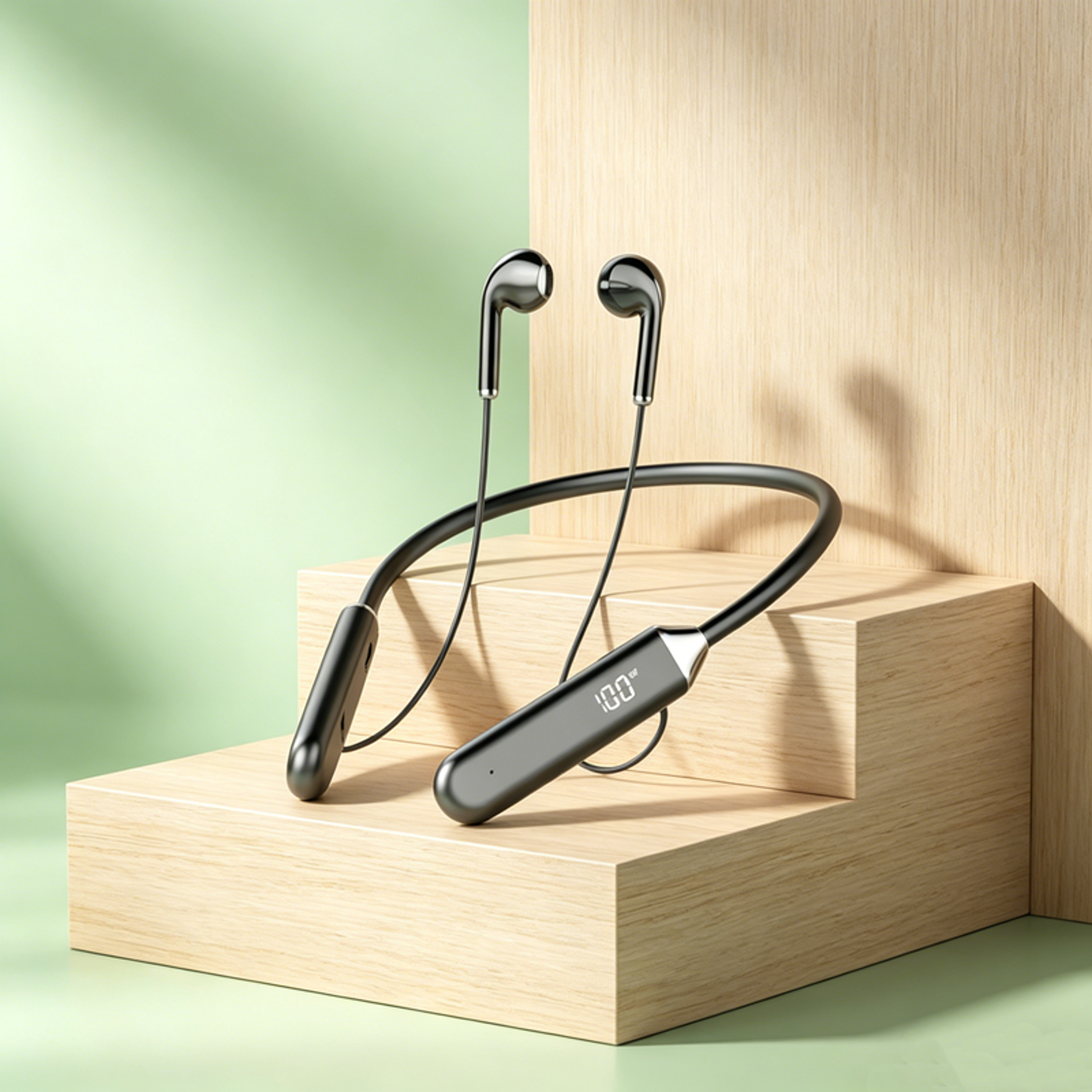 powerview bluetooth neckband gaming earphones with mic
