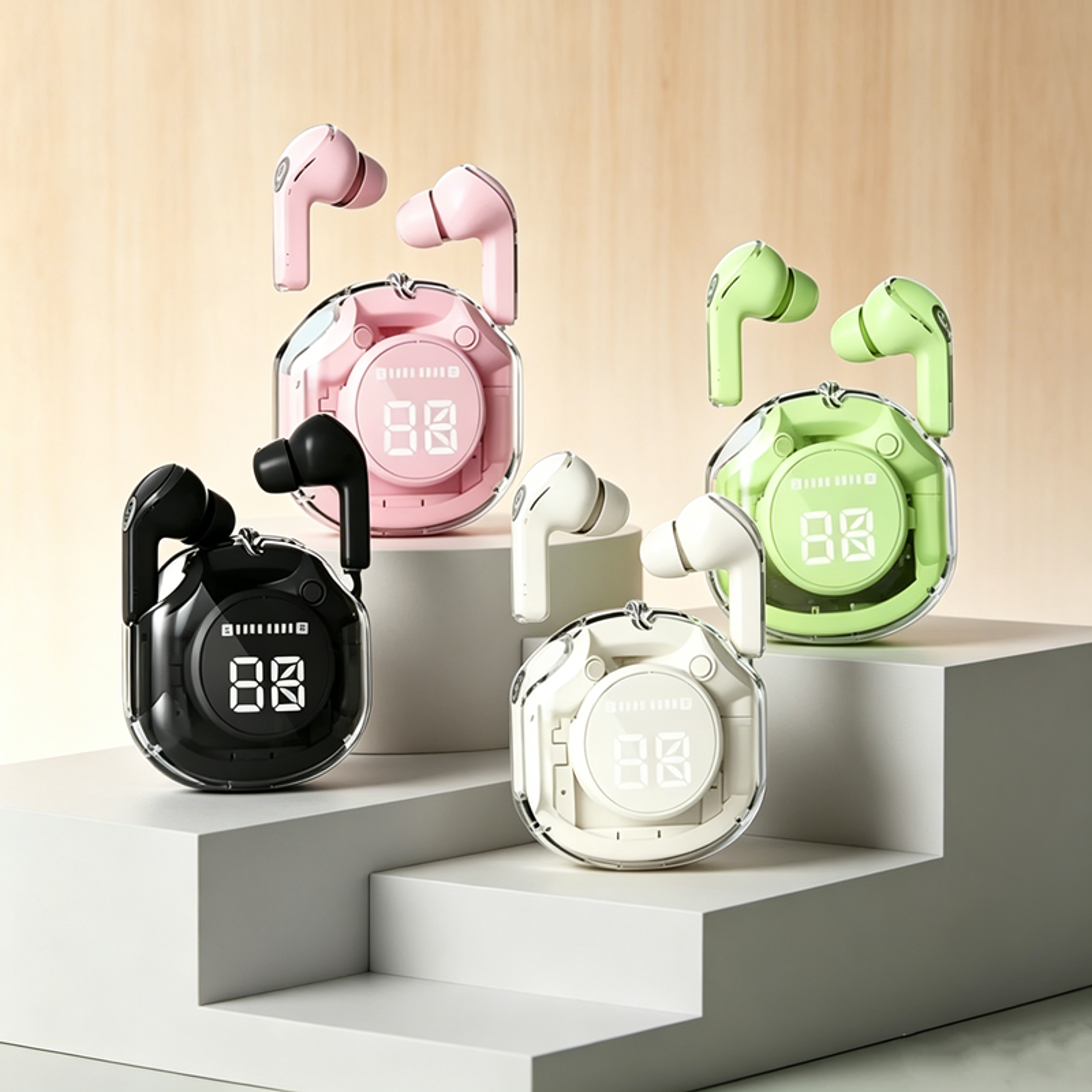 bluetooth wireless bass bossted gaming earbuds