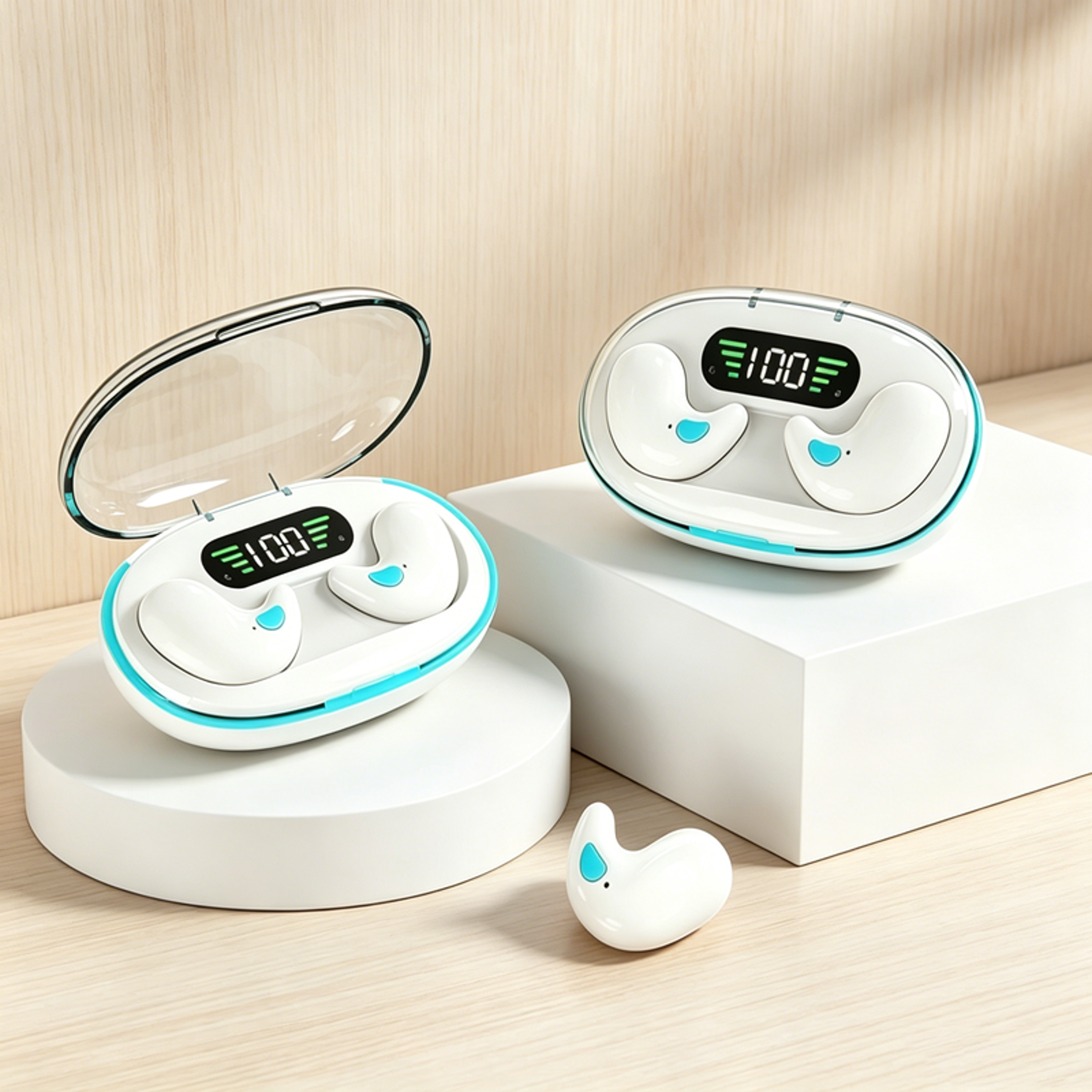 comfortfit tws wireless bluetooth earbuds for sports gaming and sleep
