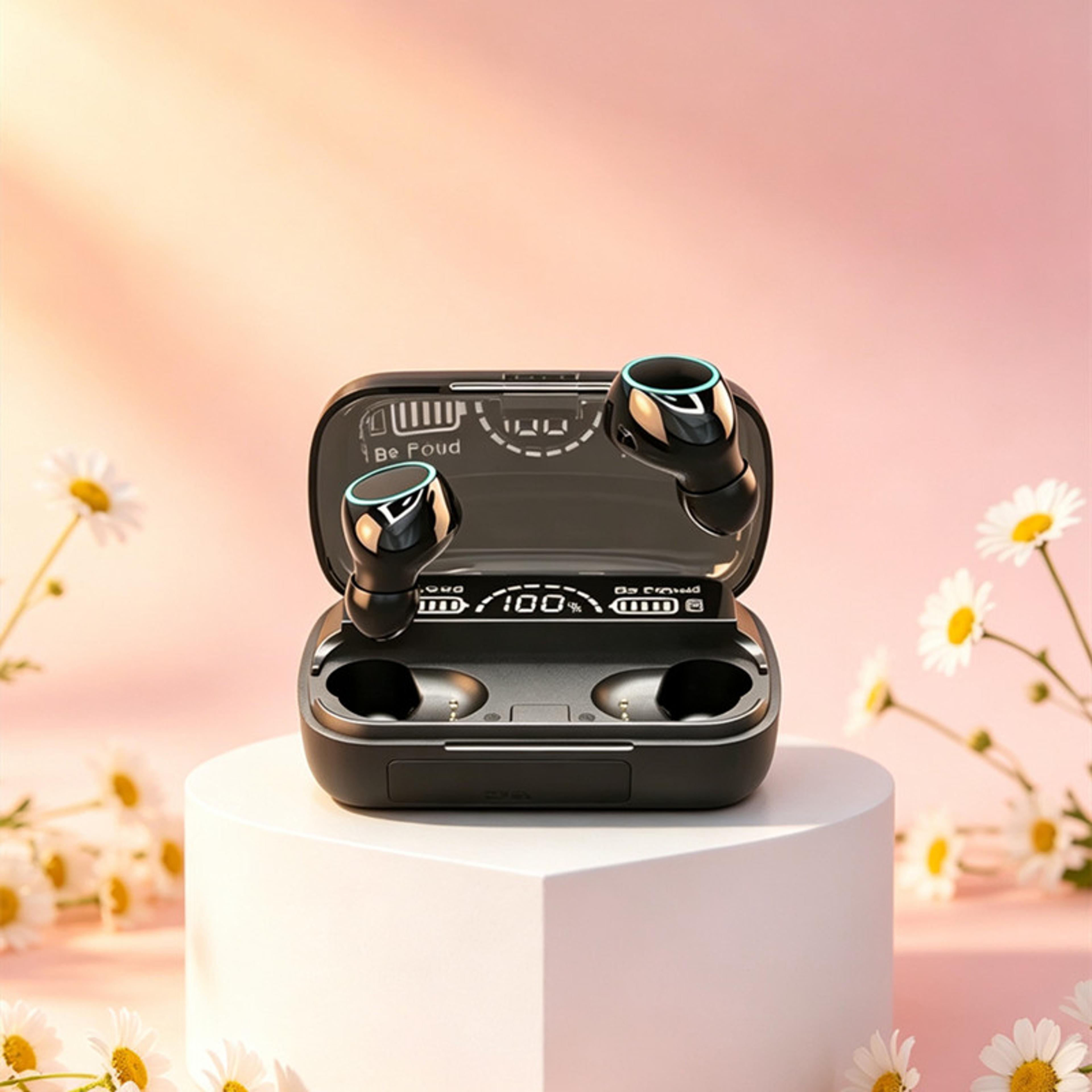 waterproof wireless sports earbuds with noise reduction