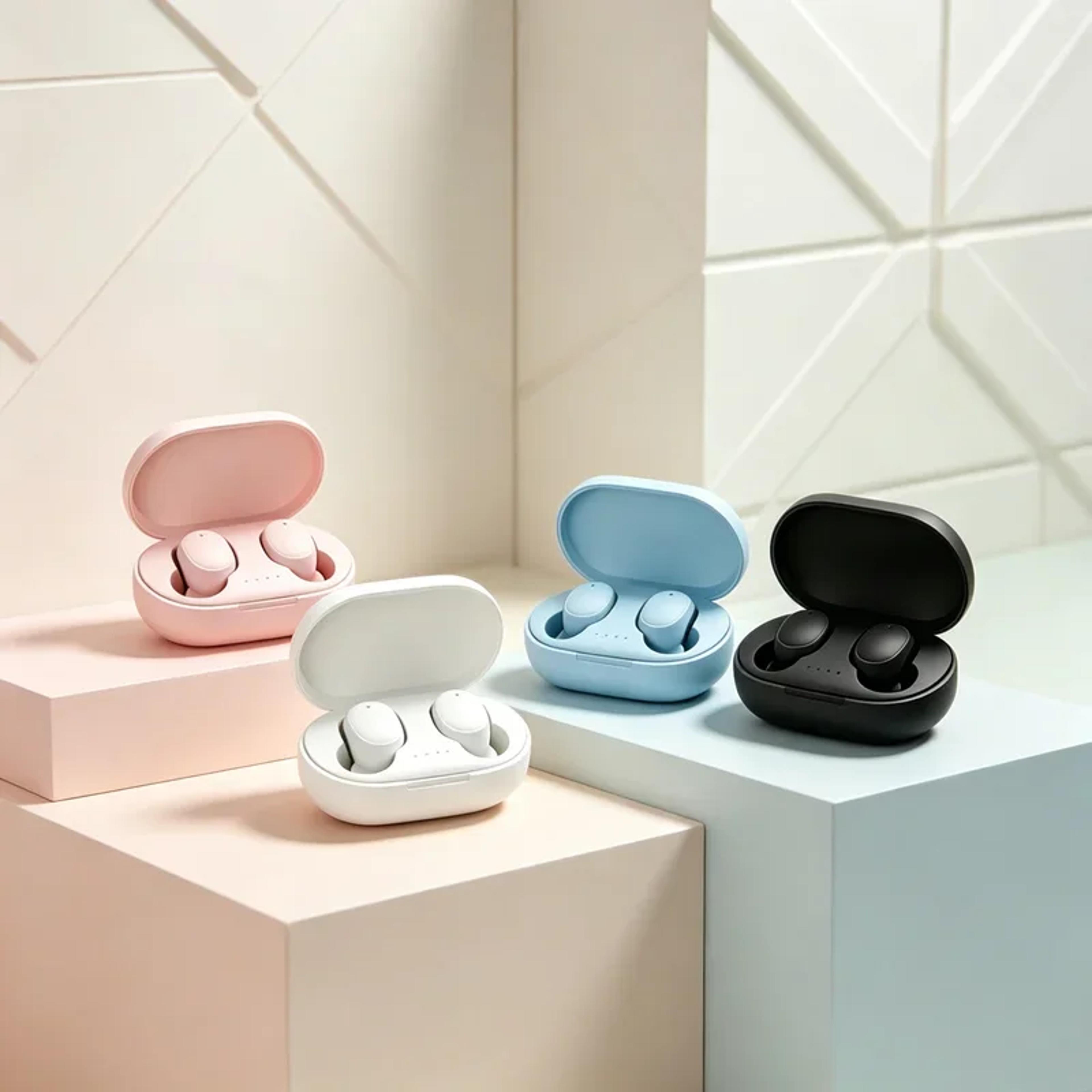 wireless bluetooth earbuds with microphone and charging case