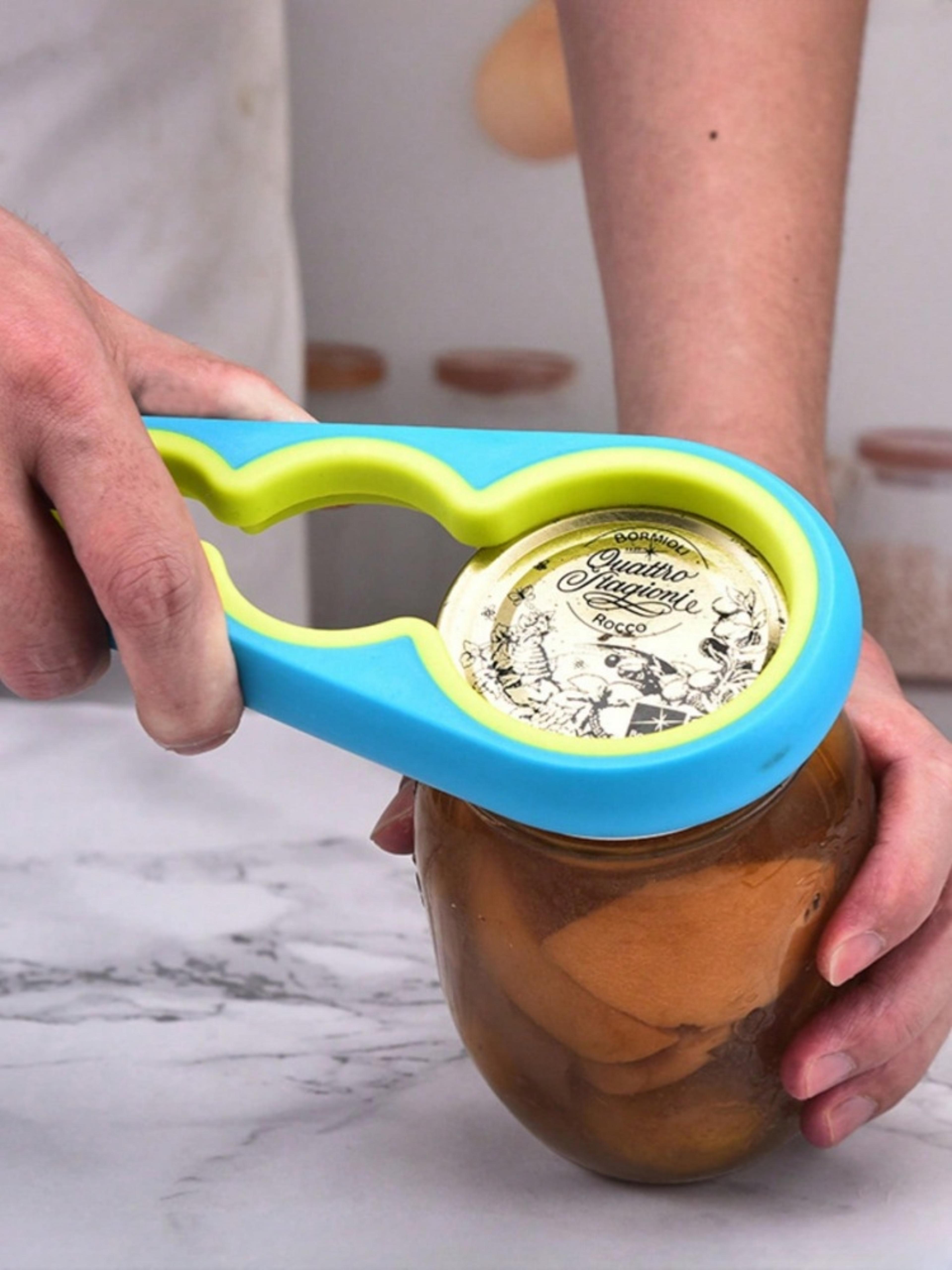 easy grip multifunctional jar opener and bottle opener