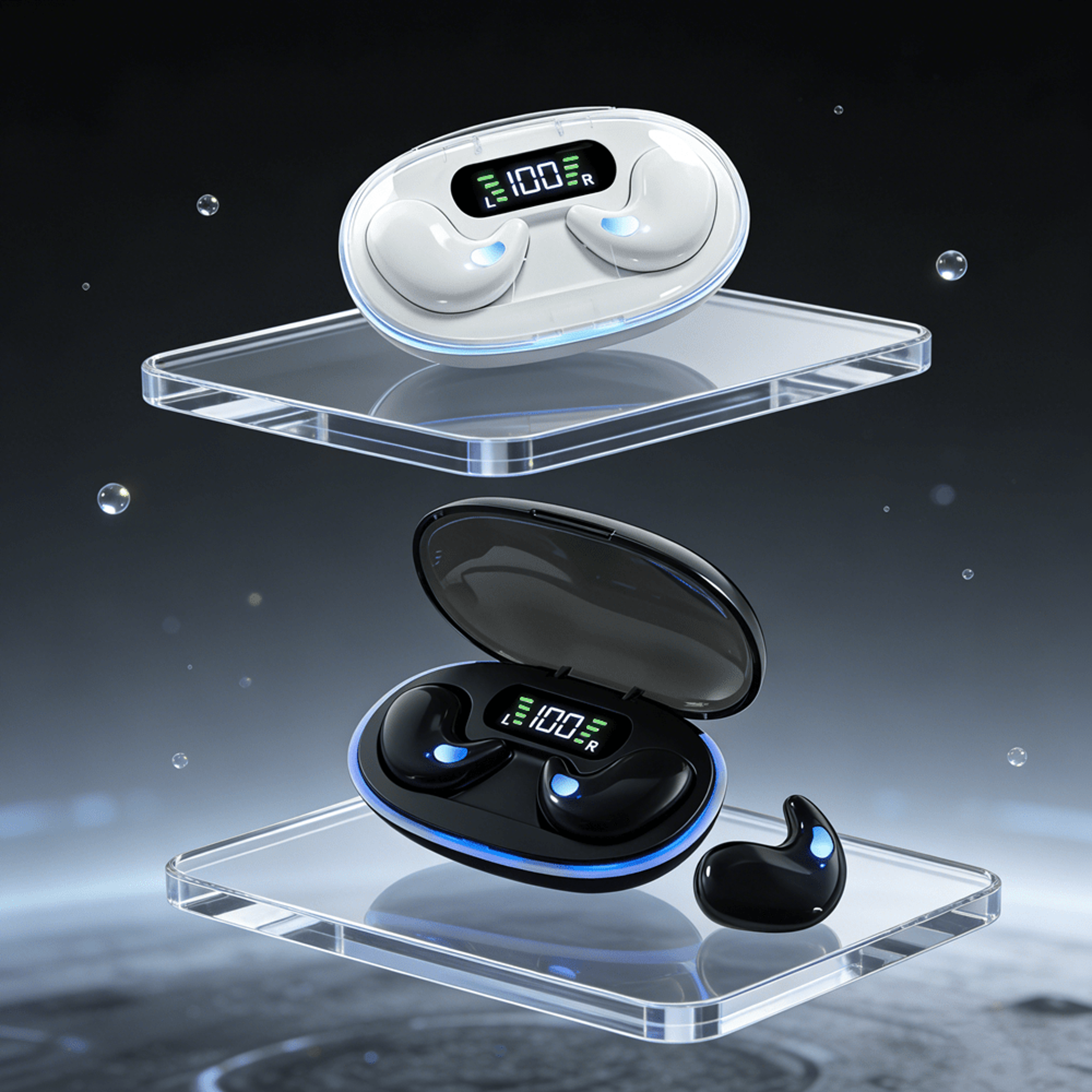 dreamfit bluetooth sleep earbuds with touch control