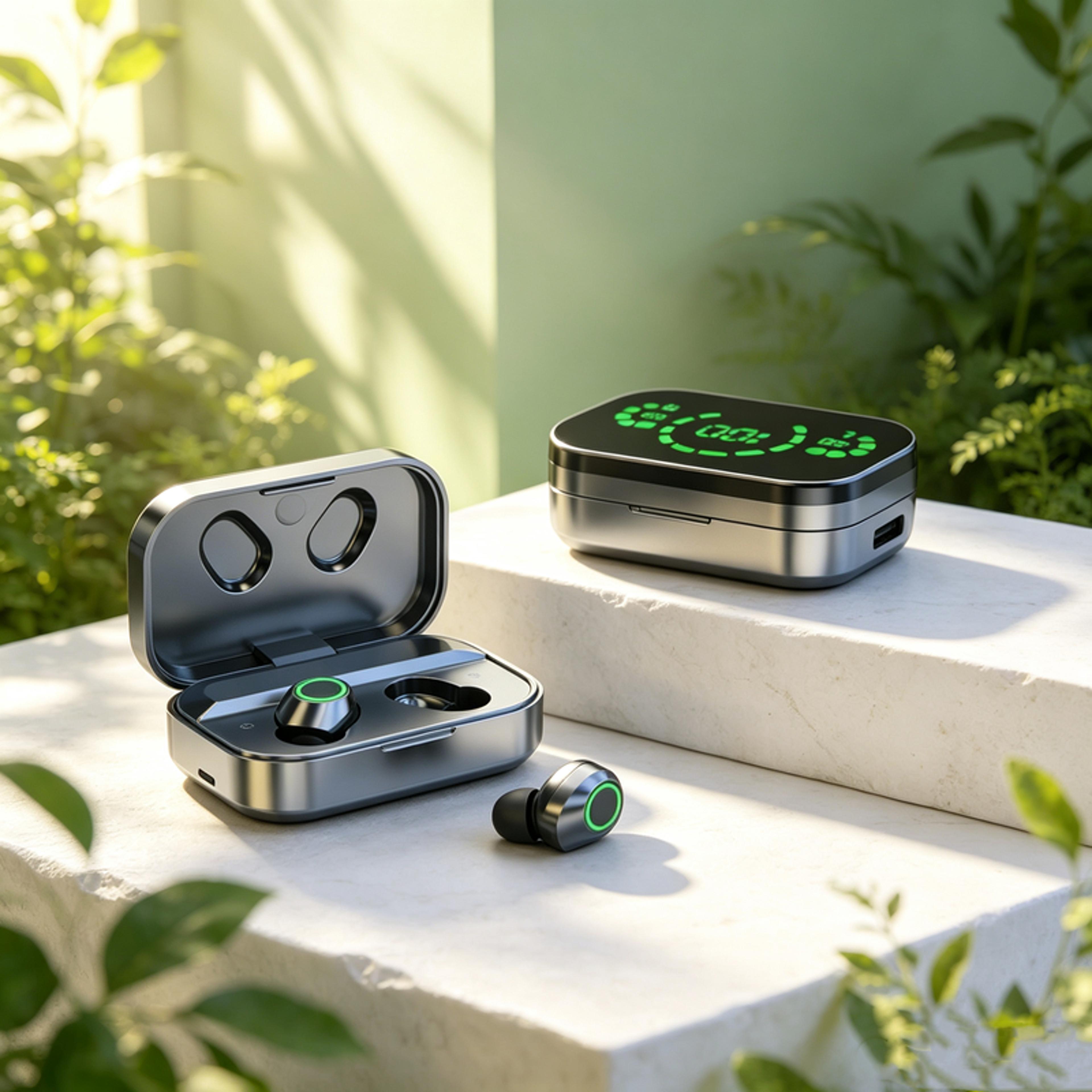 hifi wireless earbuds with smart touch control