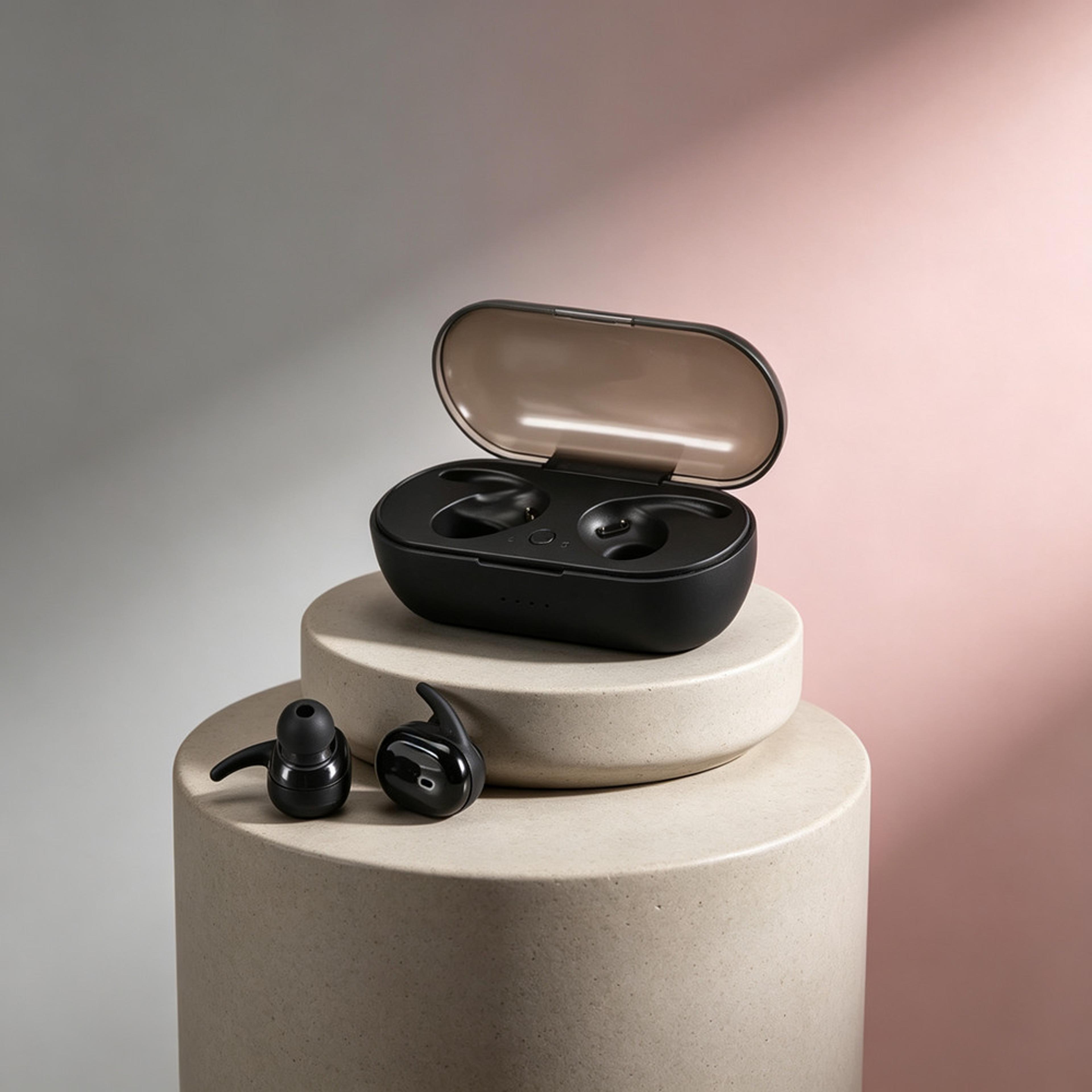 everyday tws bluetooth wireless earbuds with charging case
