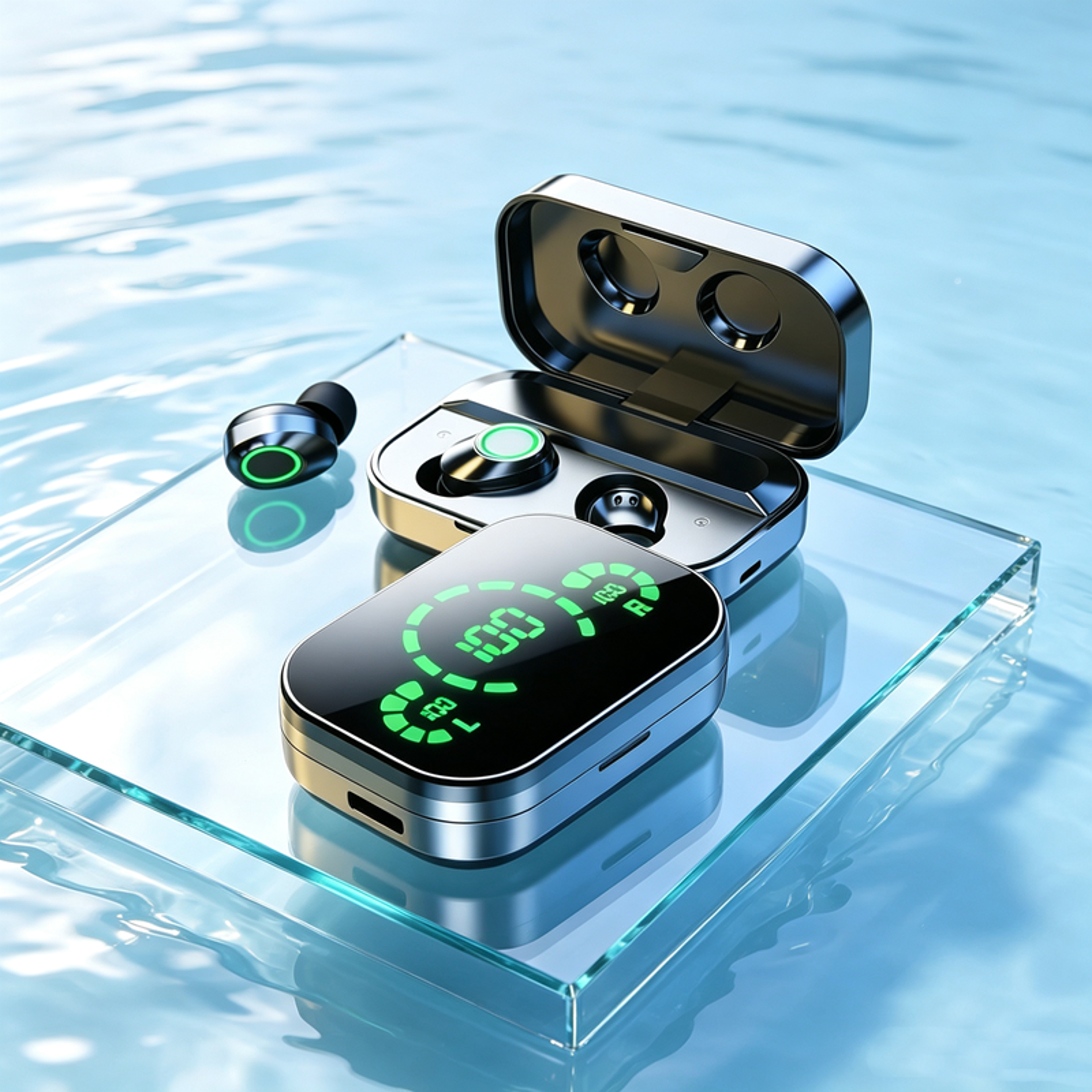 mecha low latency wireless gaming earbuds with touch control