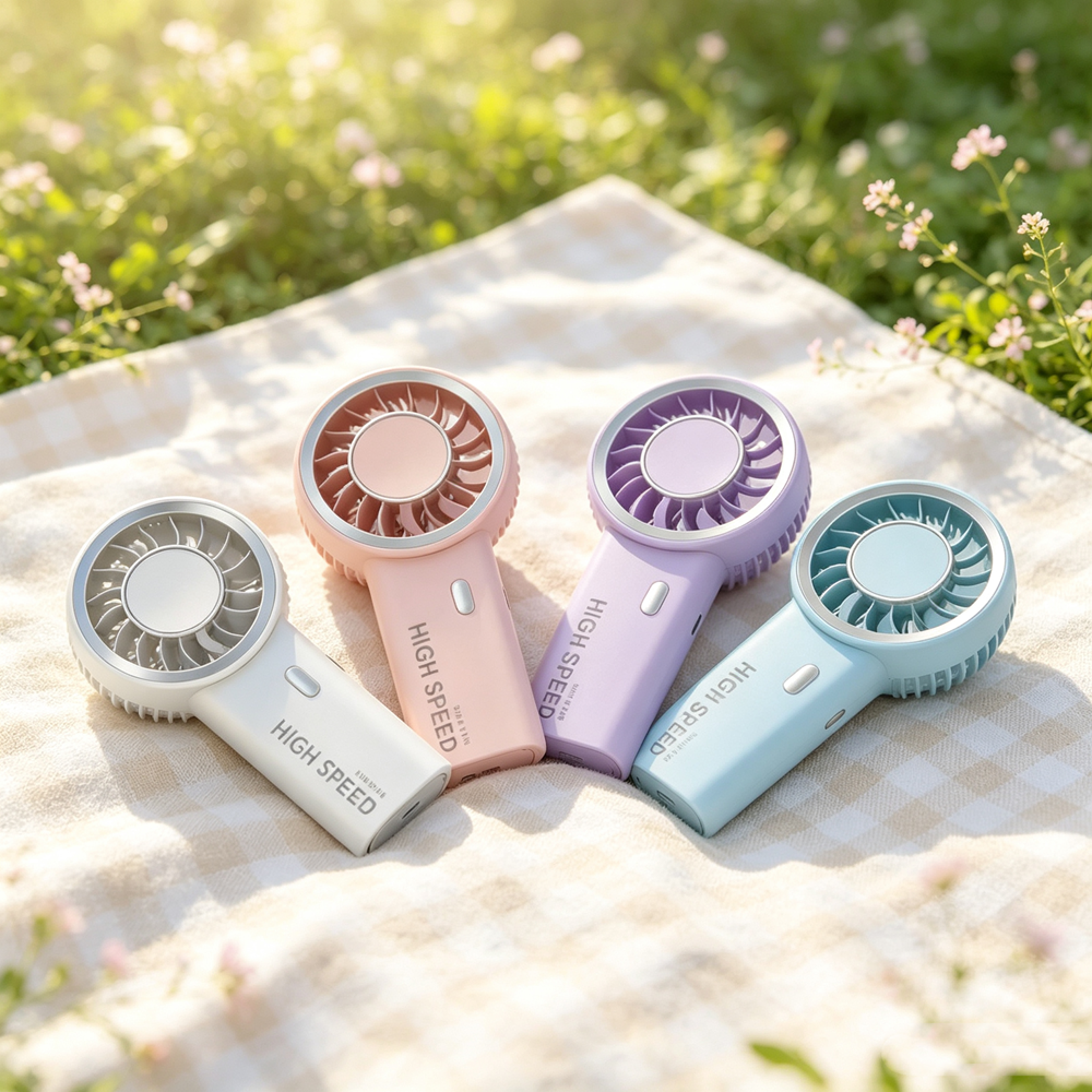 portable turbo mini fan usb rechargeable speed handheld cooling fan