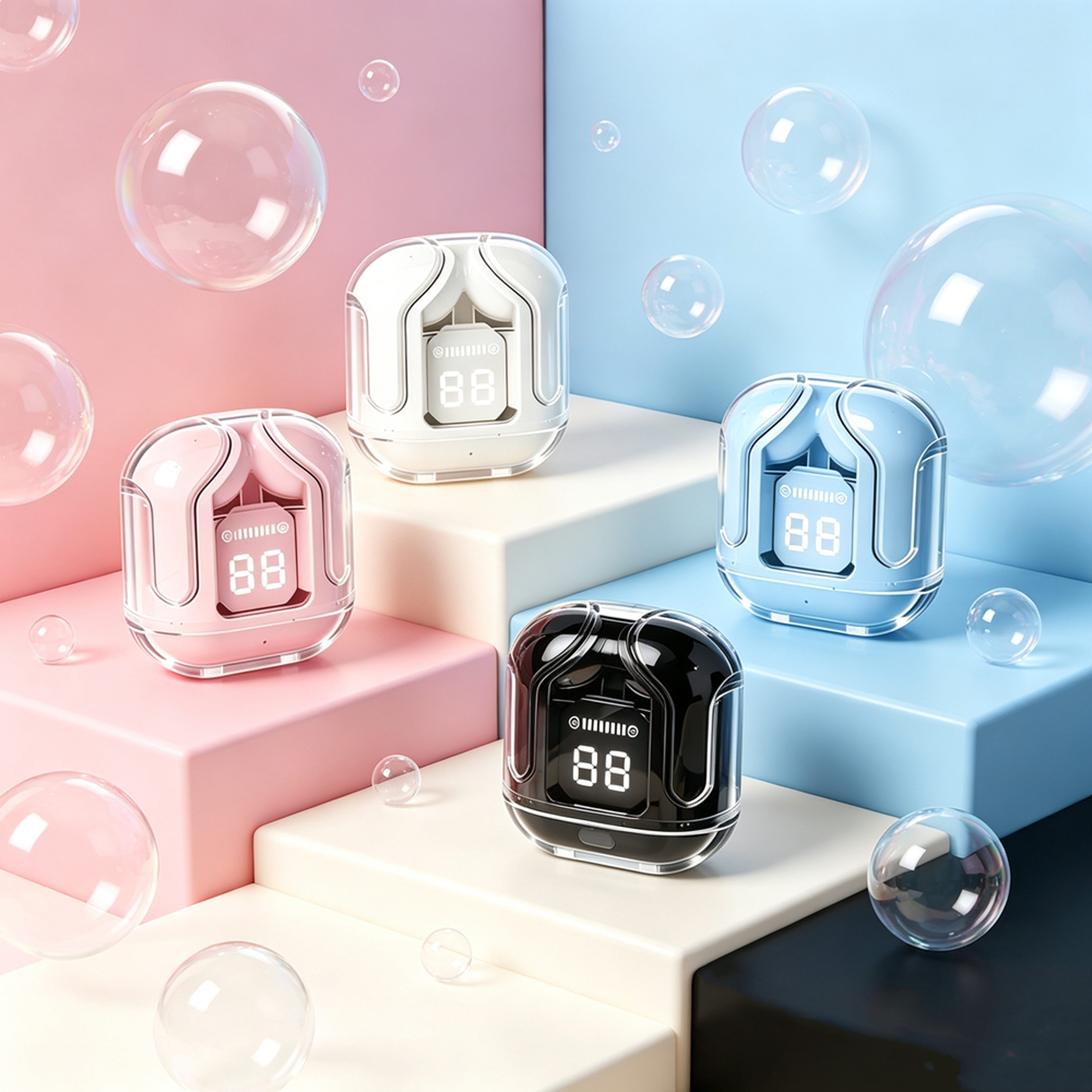 gamepulse tws wireless gaming earbuds with microphone and hifi bass
