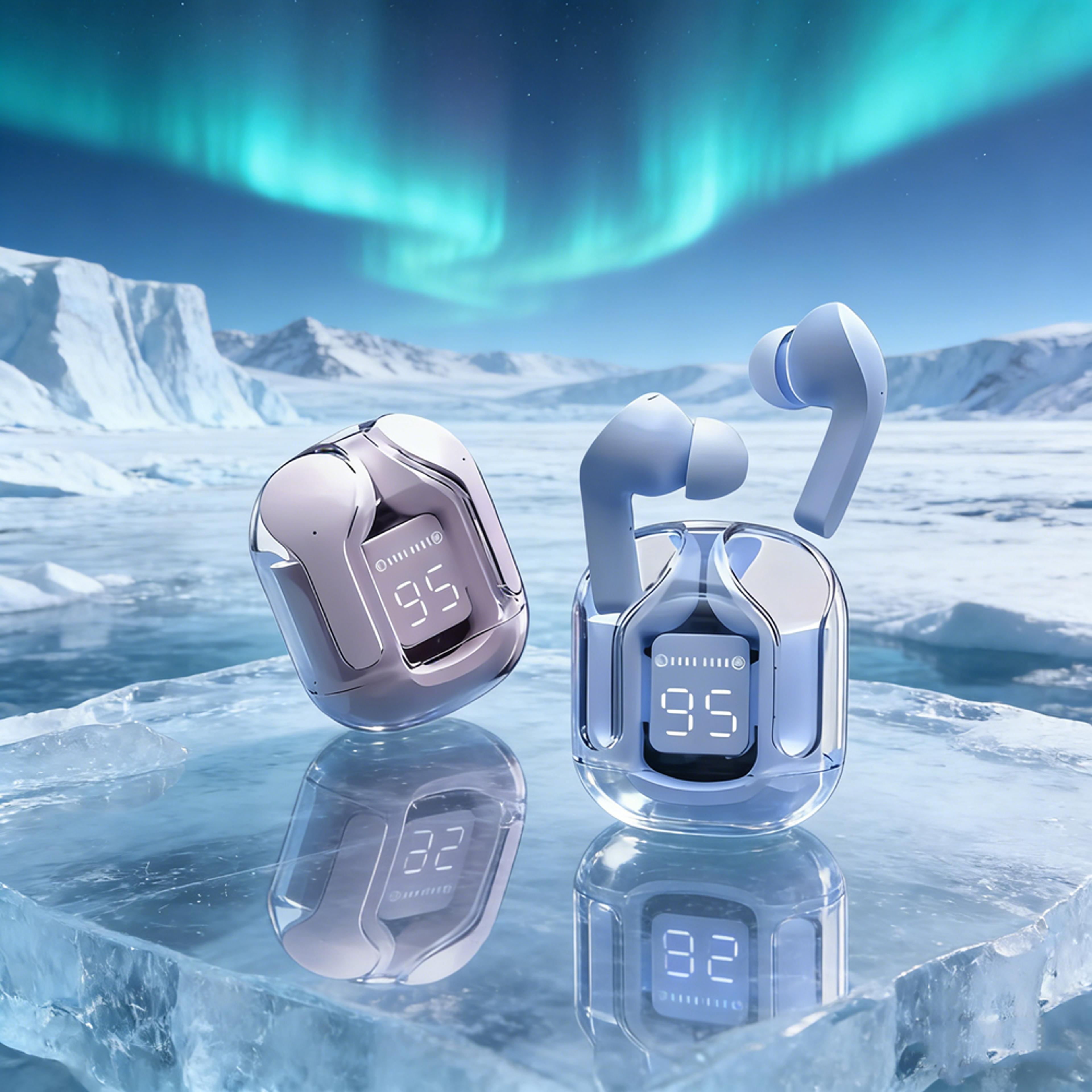 crystalview transparent tws wireless earbuds with hifi sound