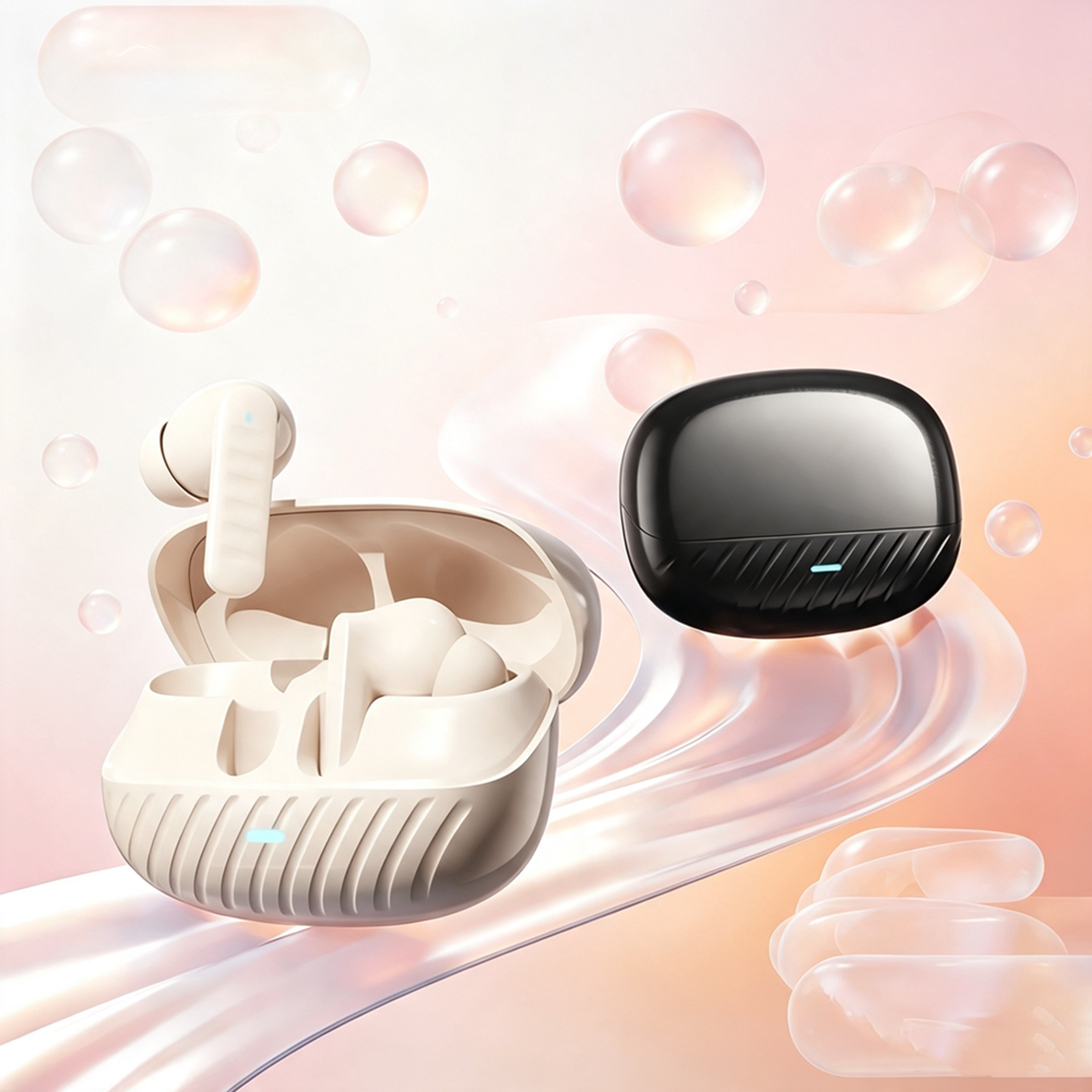 hifi tws wireless earbuds with noise cancelling sound