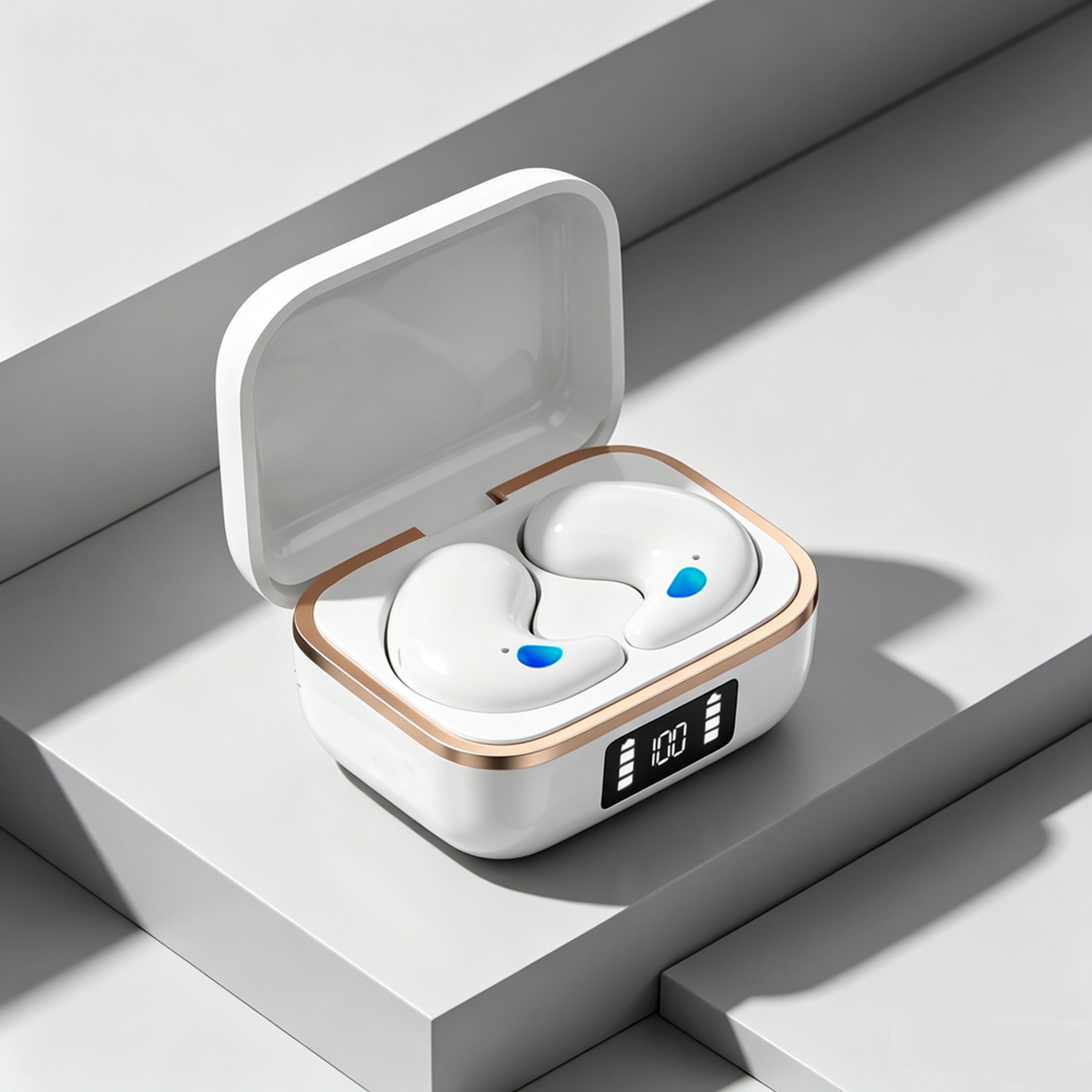 mini bluetooth sleep earbuds with hifi stereo sound