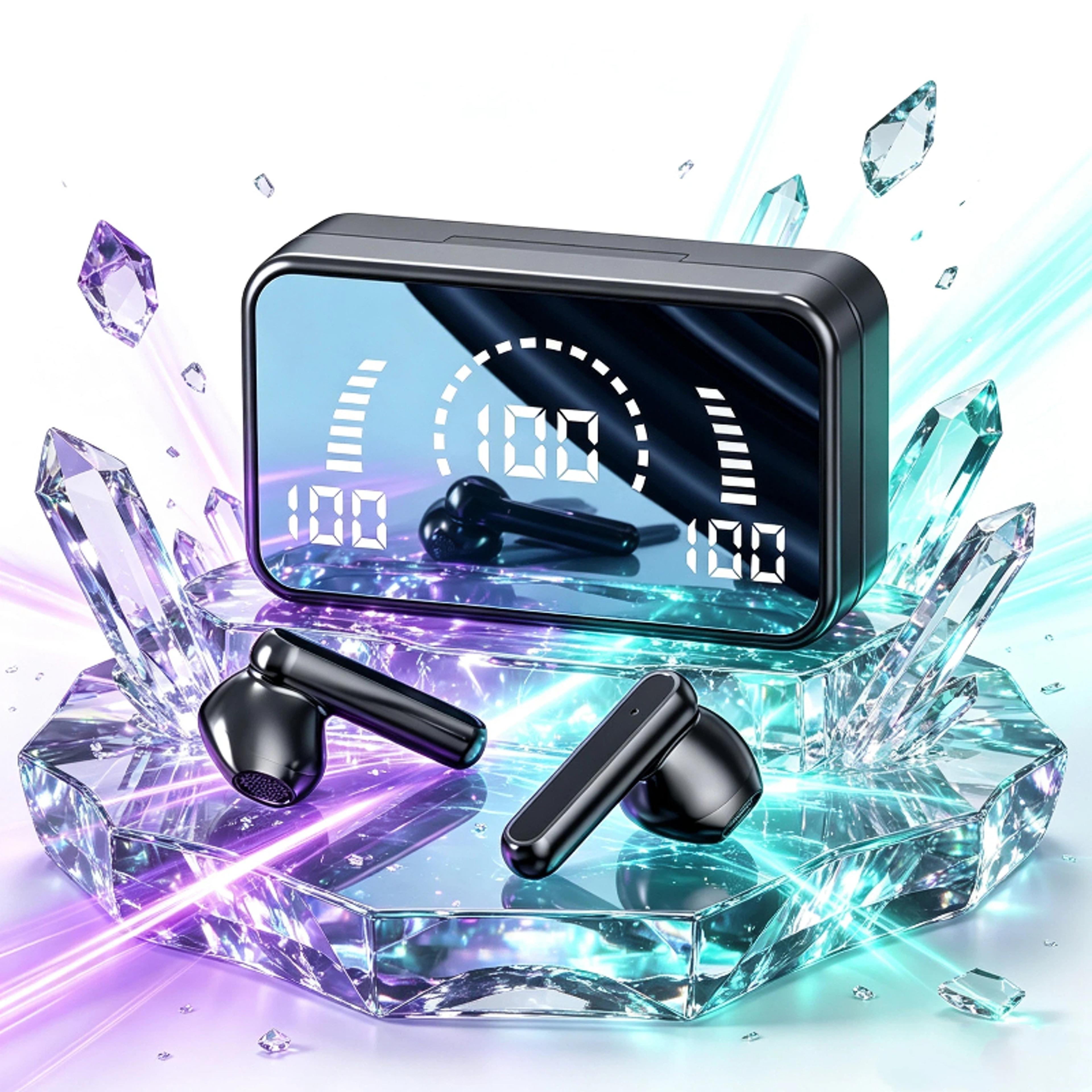tws wireless earbuds high fidelity bluetooth earphones for sports and gaming