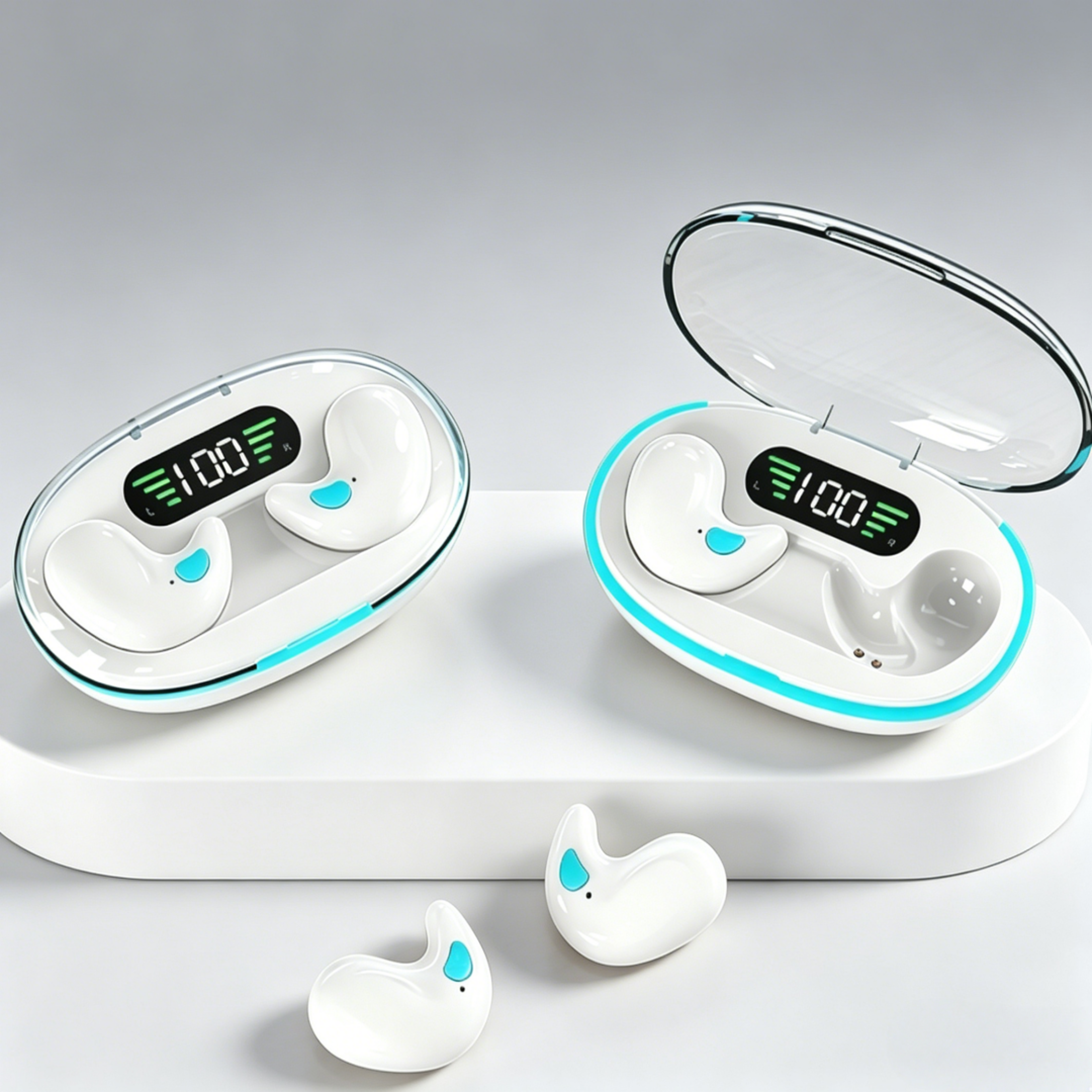 wireless bluetooth sleep headset with noise reduction for sports and gaming
