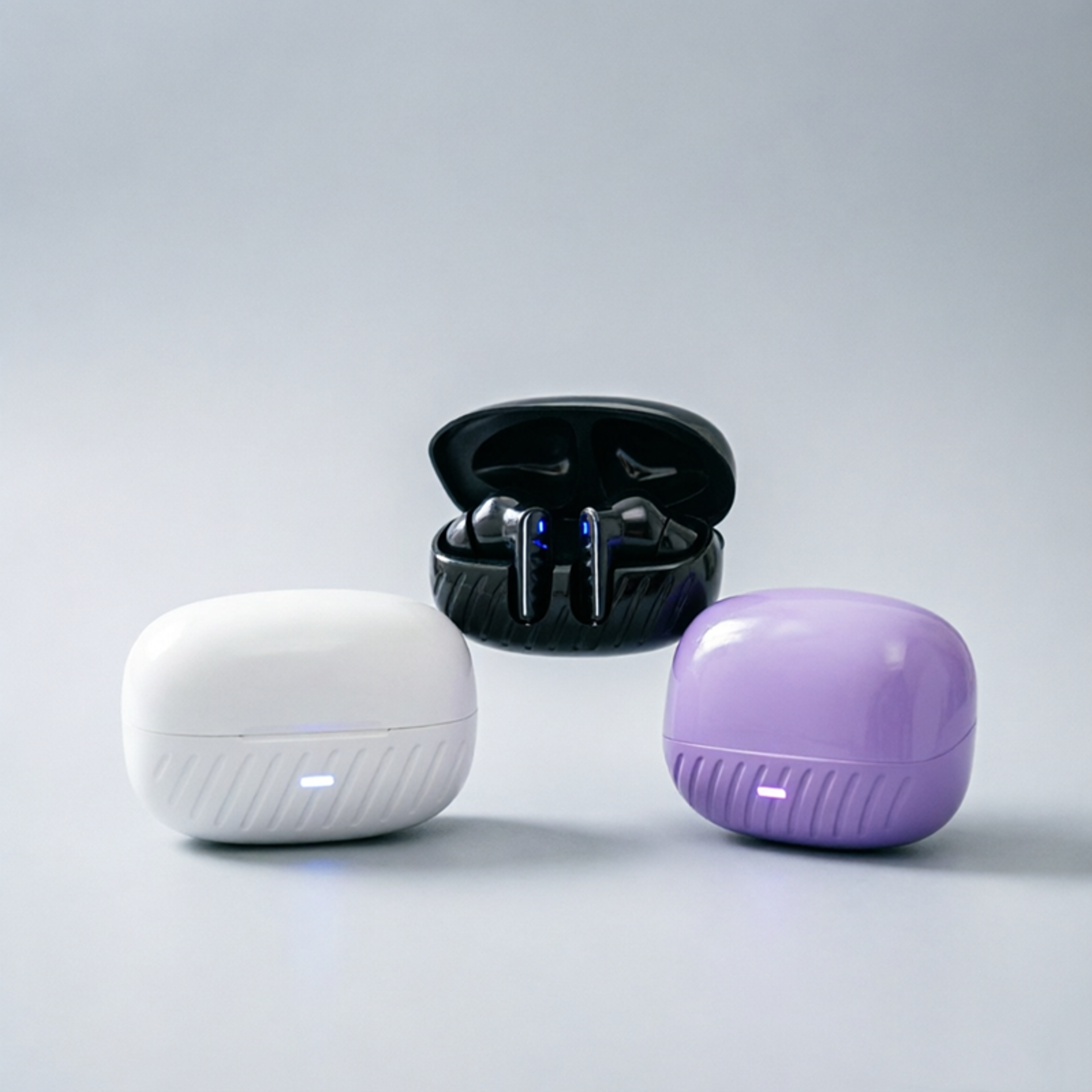 tws wireless bluetooth earbuds with low latency noise reduction and touch control
