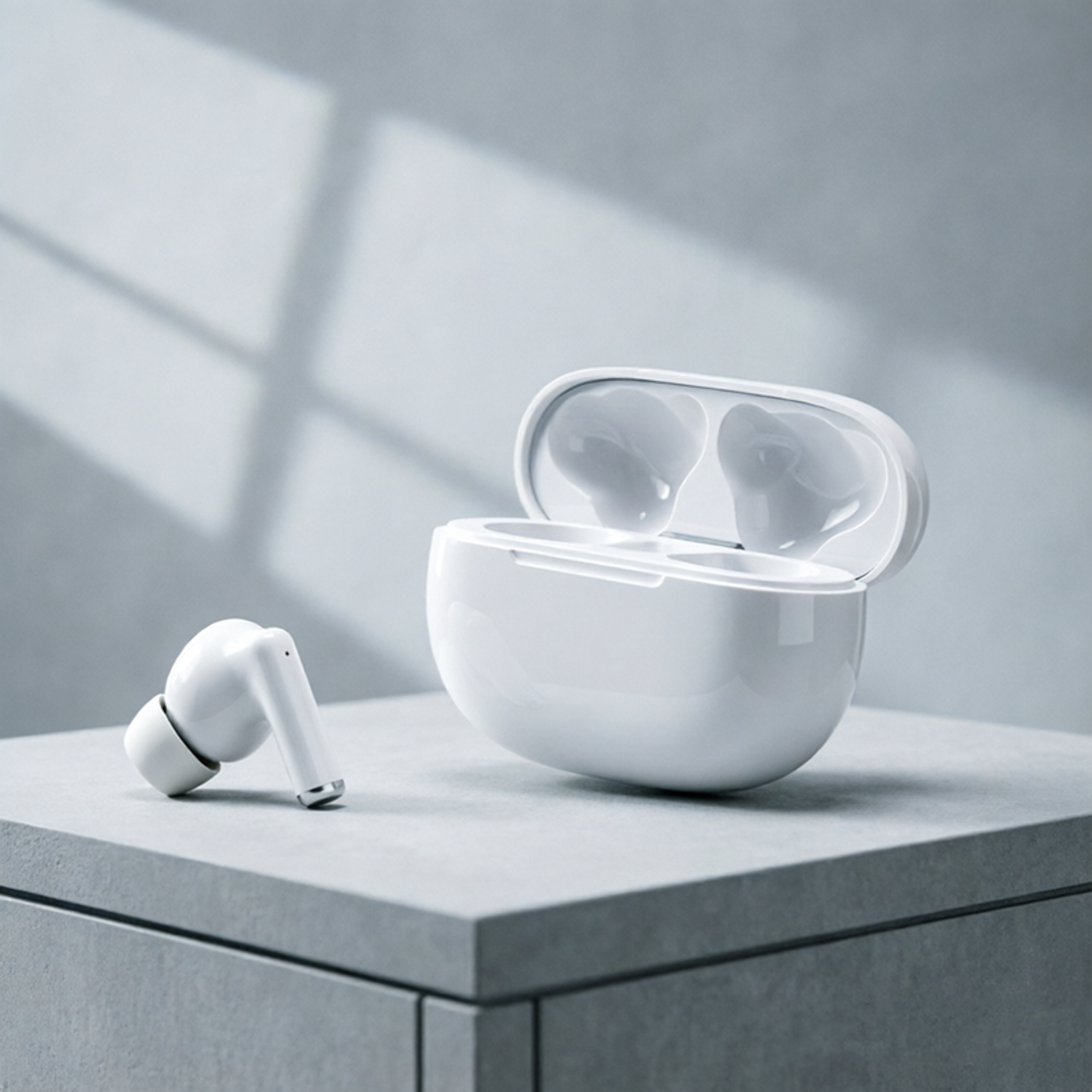 tws wireless bluetooth earbuds with mic touch control sports stereo headphones