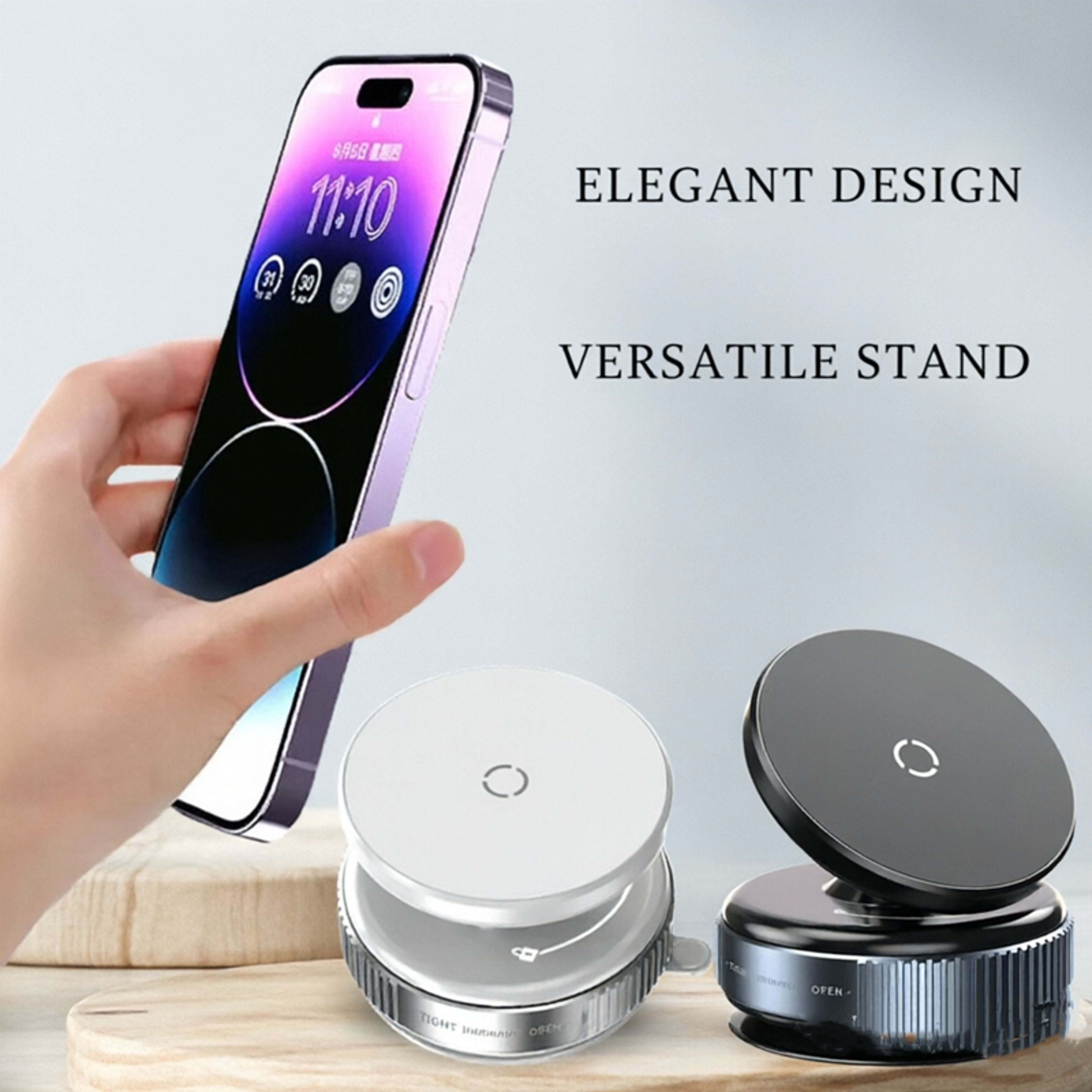 magnetic vacuum car phone mount and suction phone holder