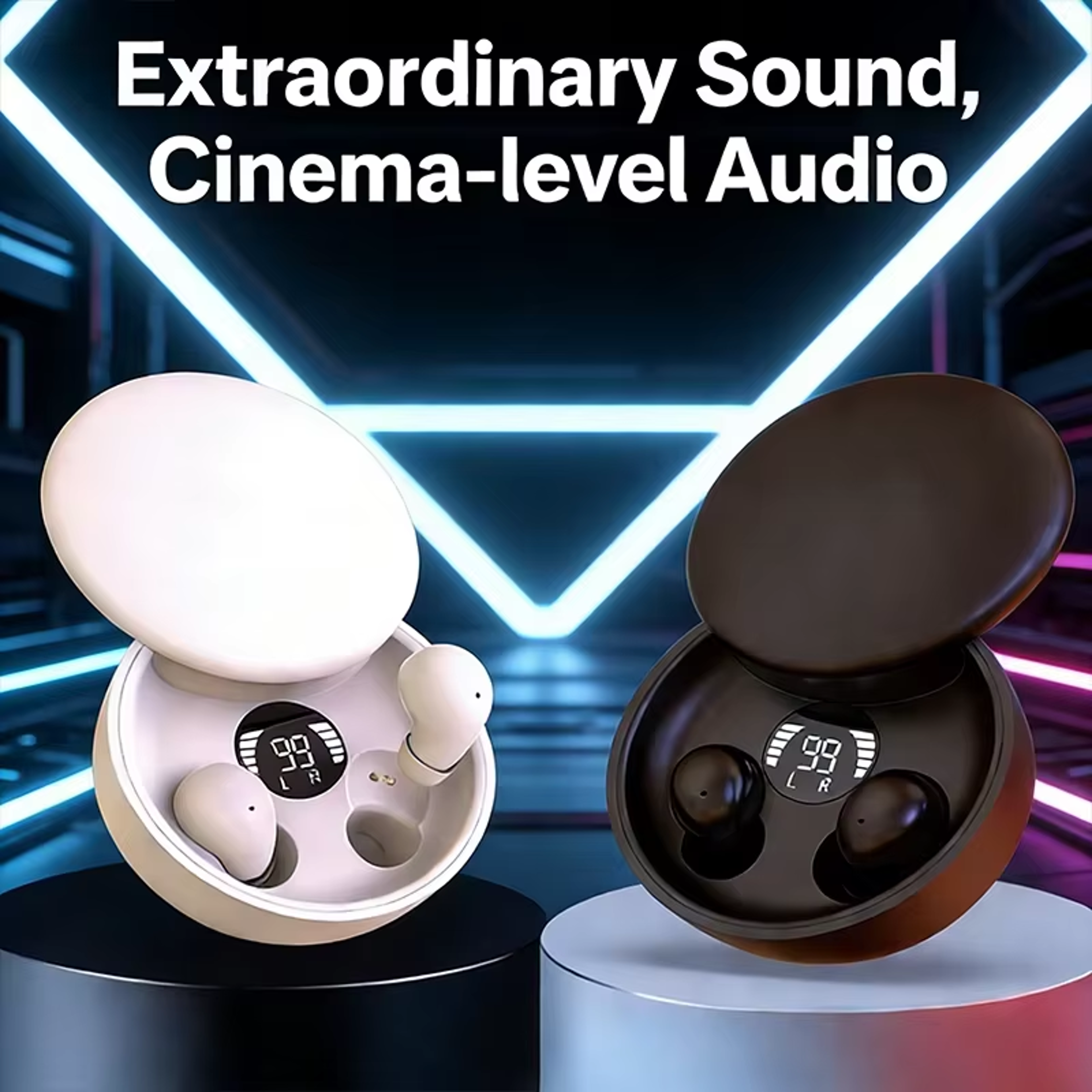 bluetooth earbuds mini invisible sleep earbuds with deep bass