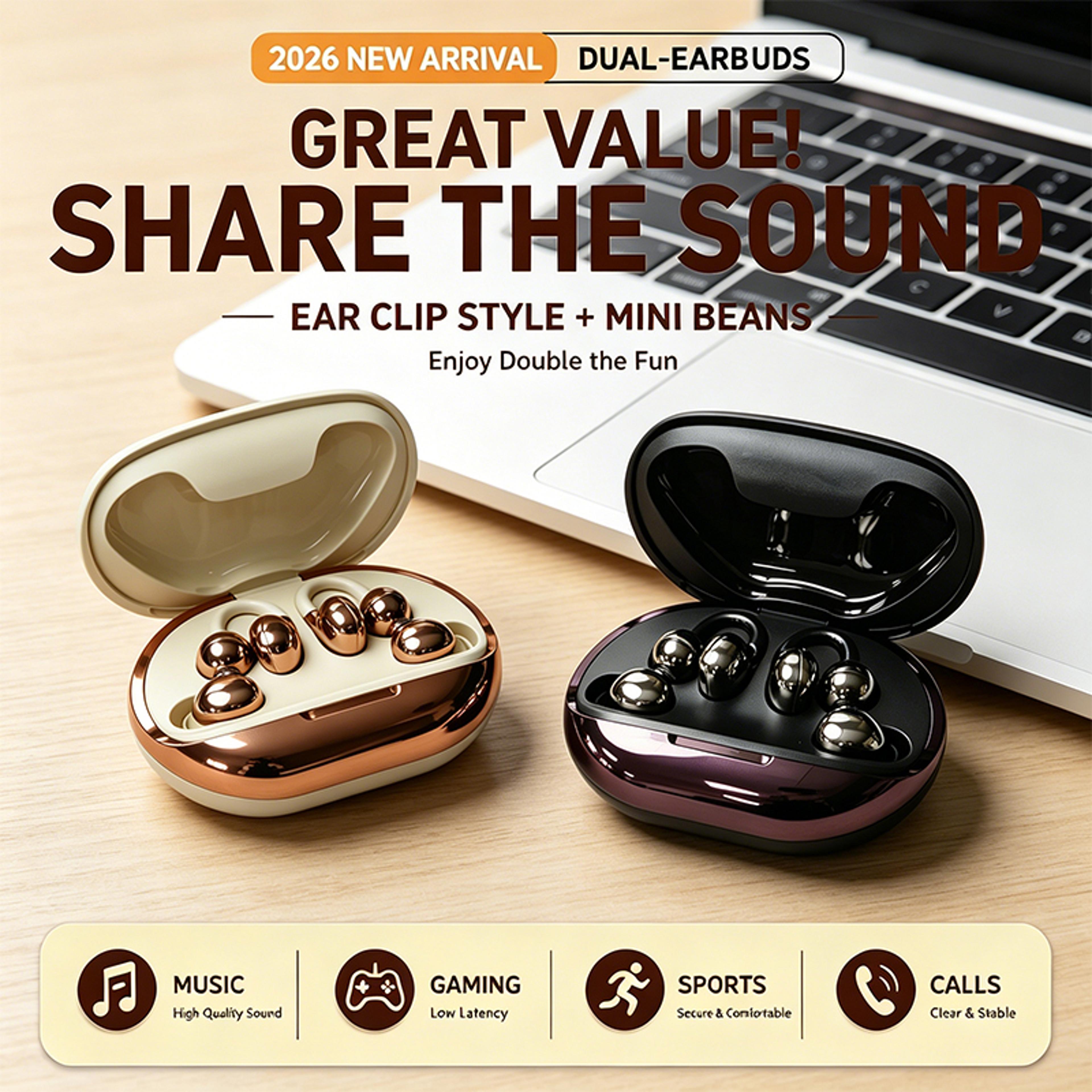 pair wireless bluetooth earbuds for sleep sports and everyday listening