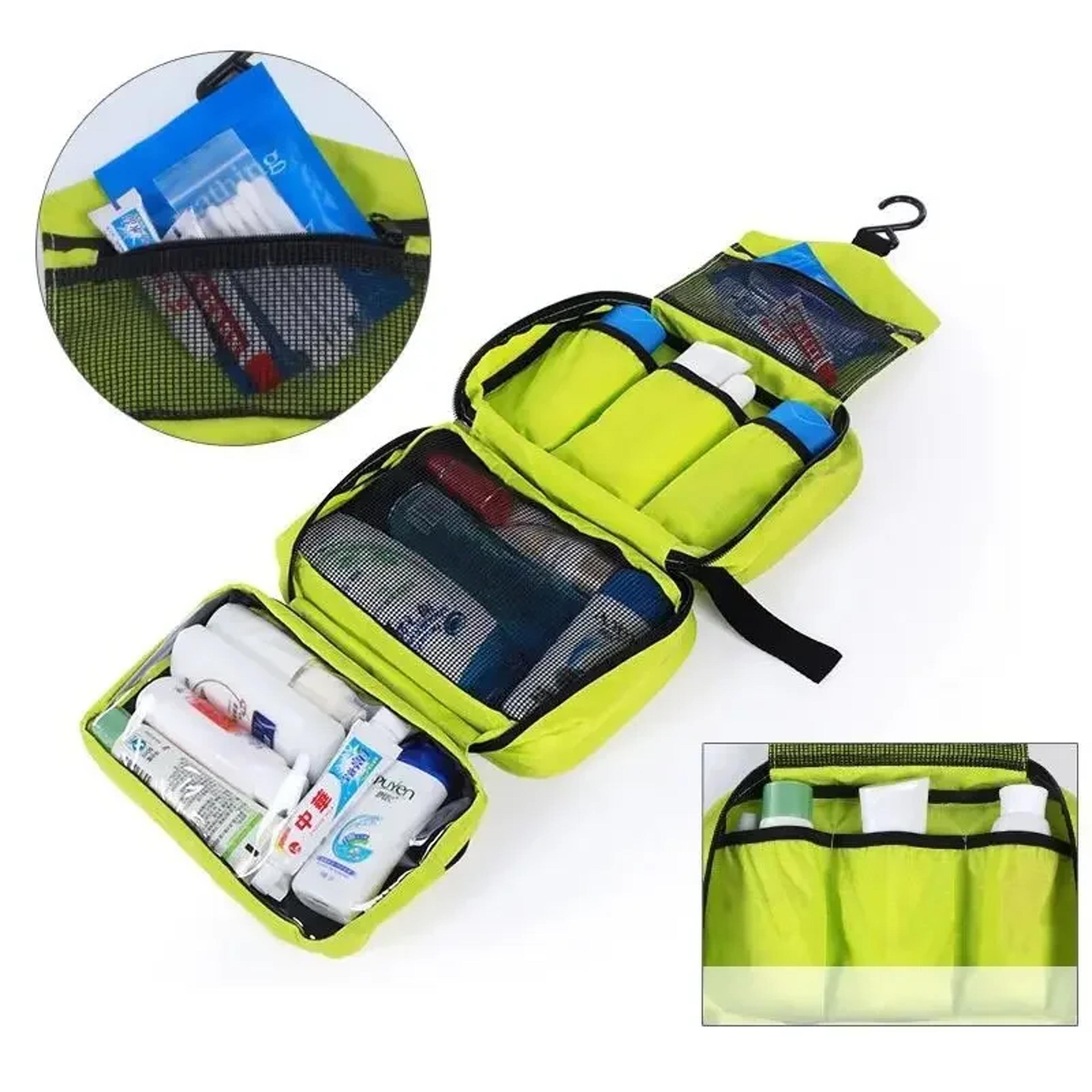large hanging toiletry bag waterproof travel organizer for men & women