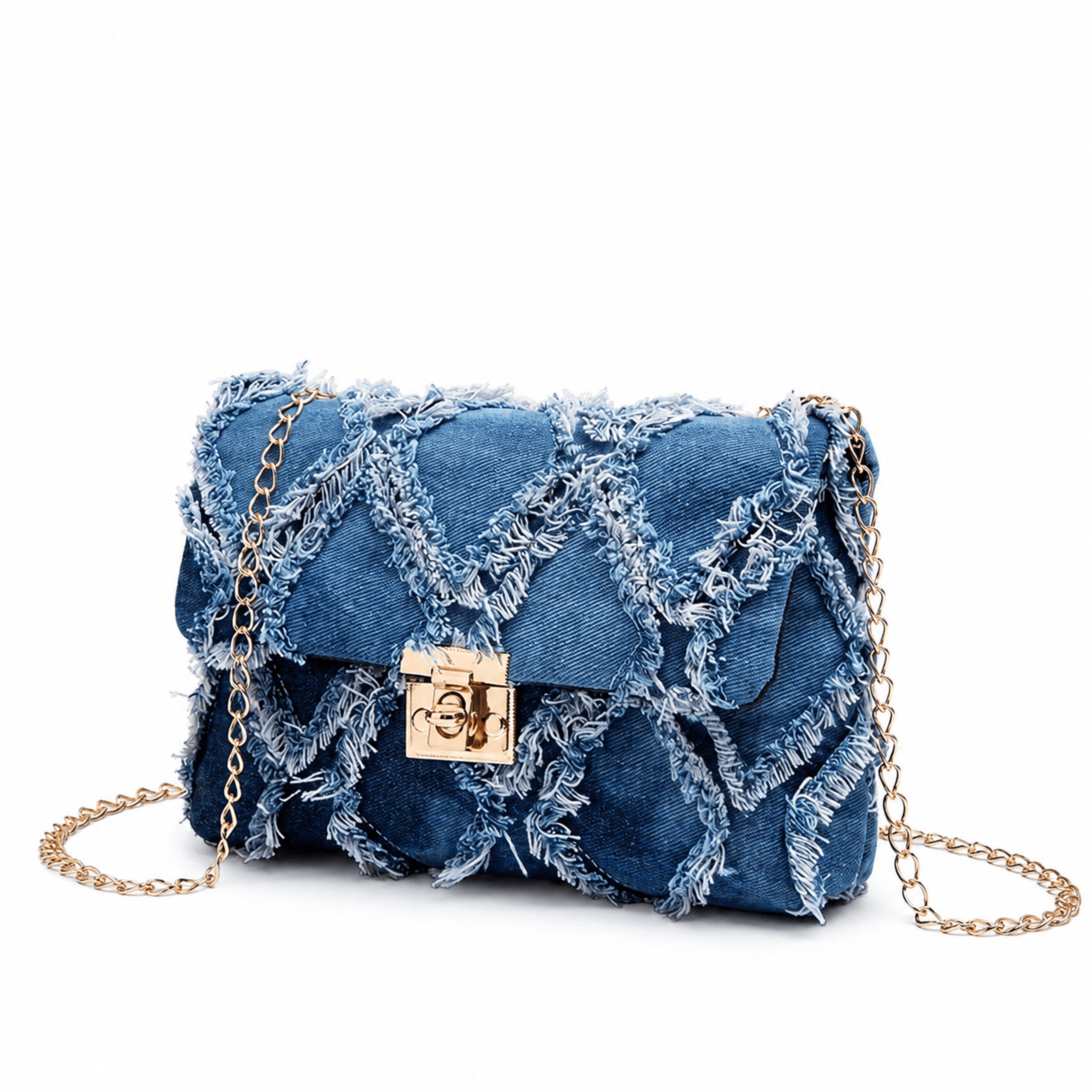 western cowboy crossbody clutch with chain strap and patterned design