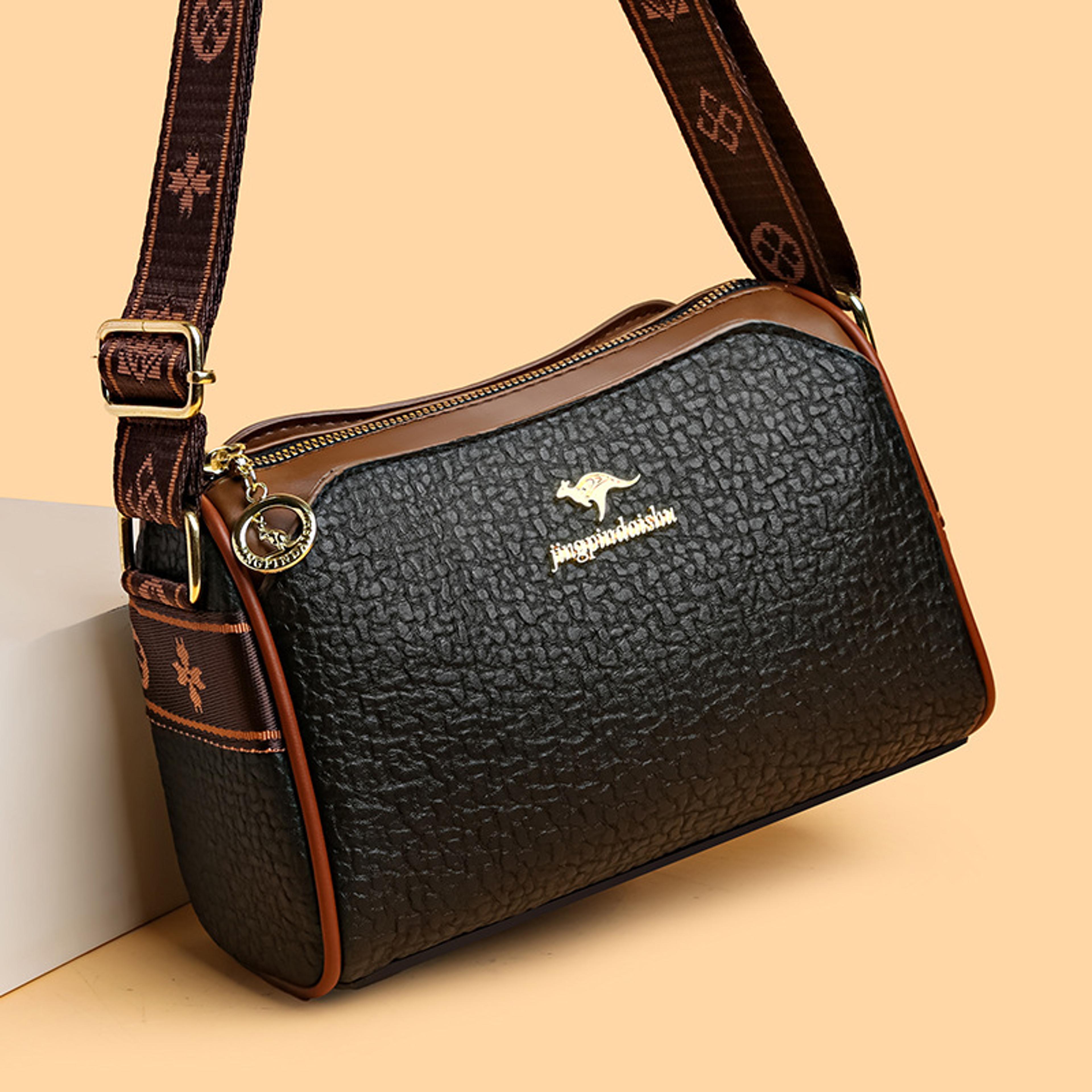 soft leather pillow crossbody bag for women large capacity shoulder handbag