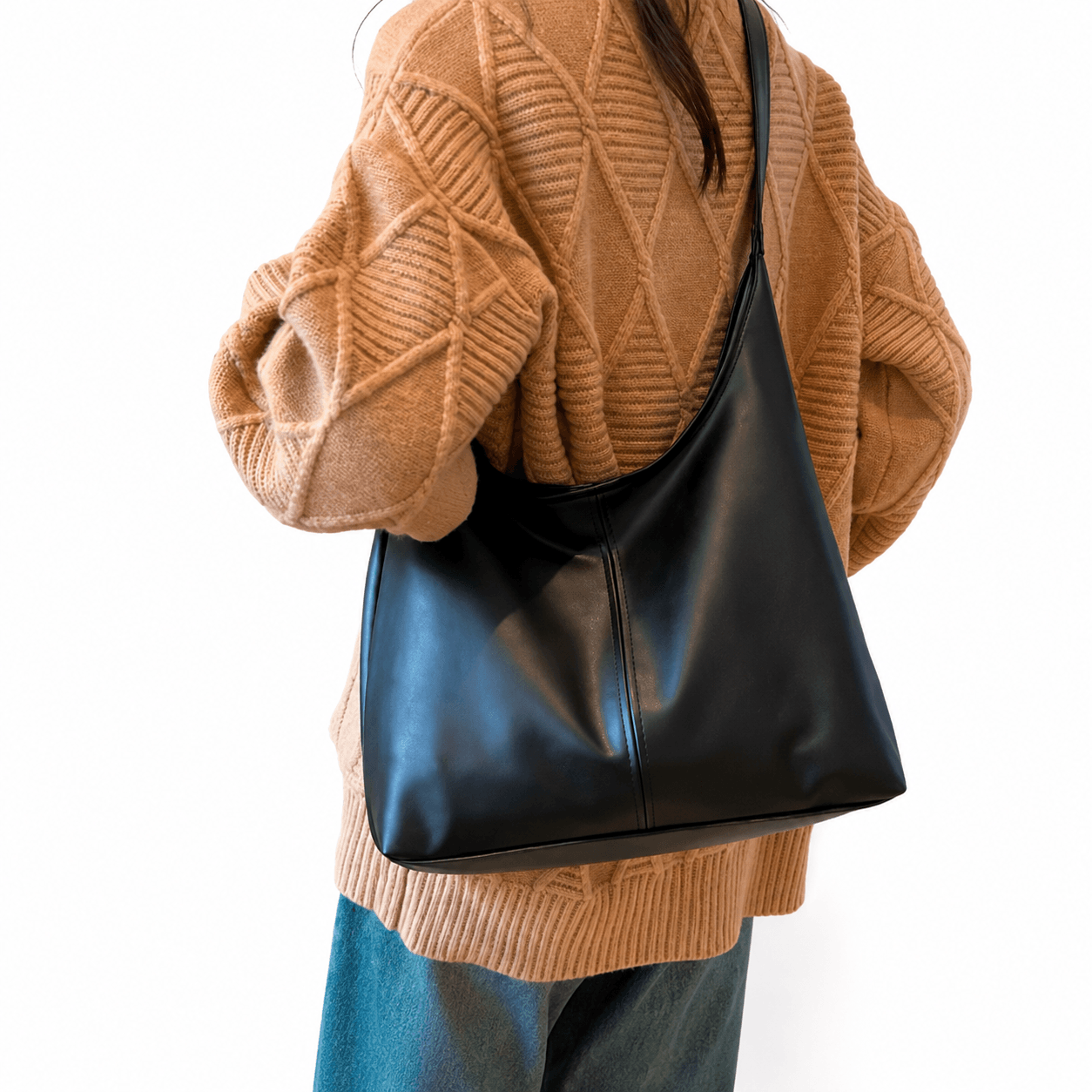 retro womens underarm tote bag vintage shoulder handbag