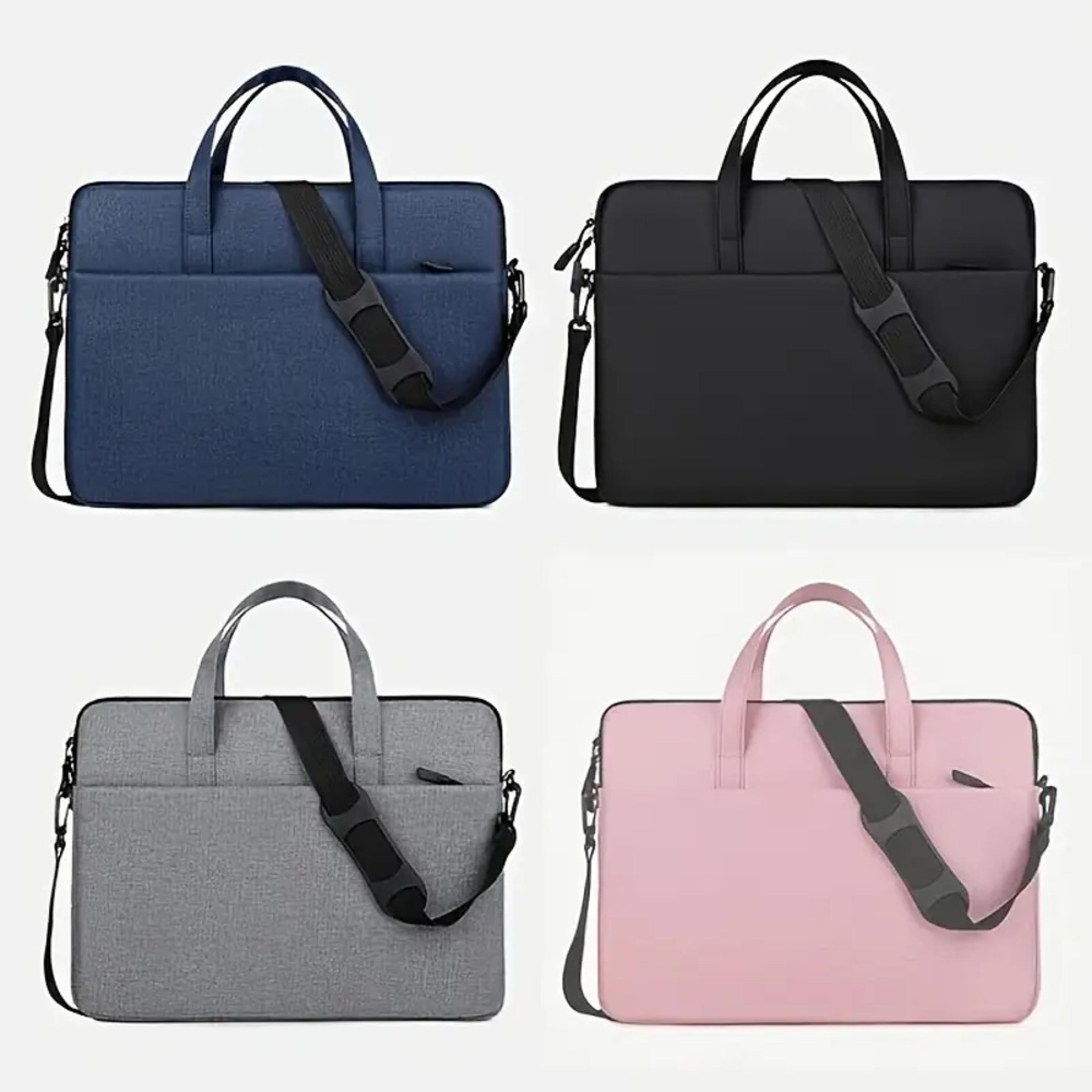lightweight laptop shoulder bag portable crossbody laptop sleeve for office and travel