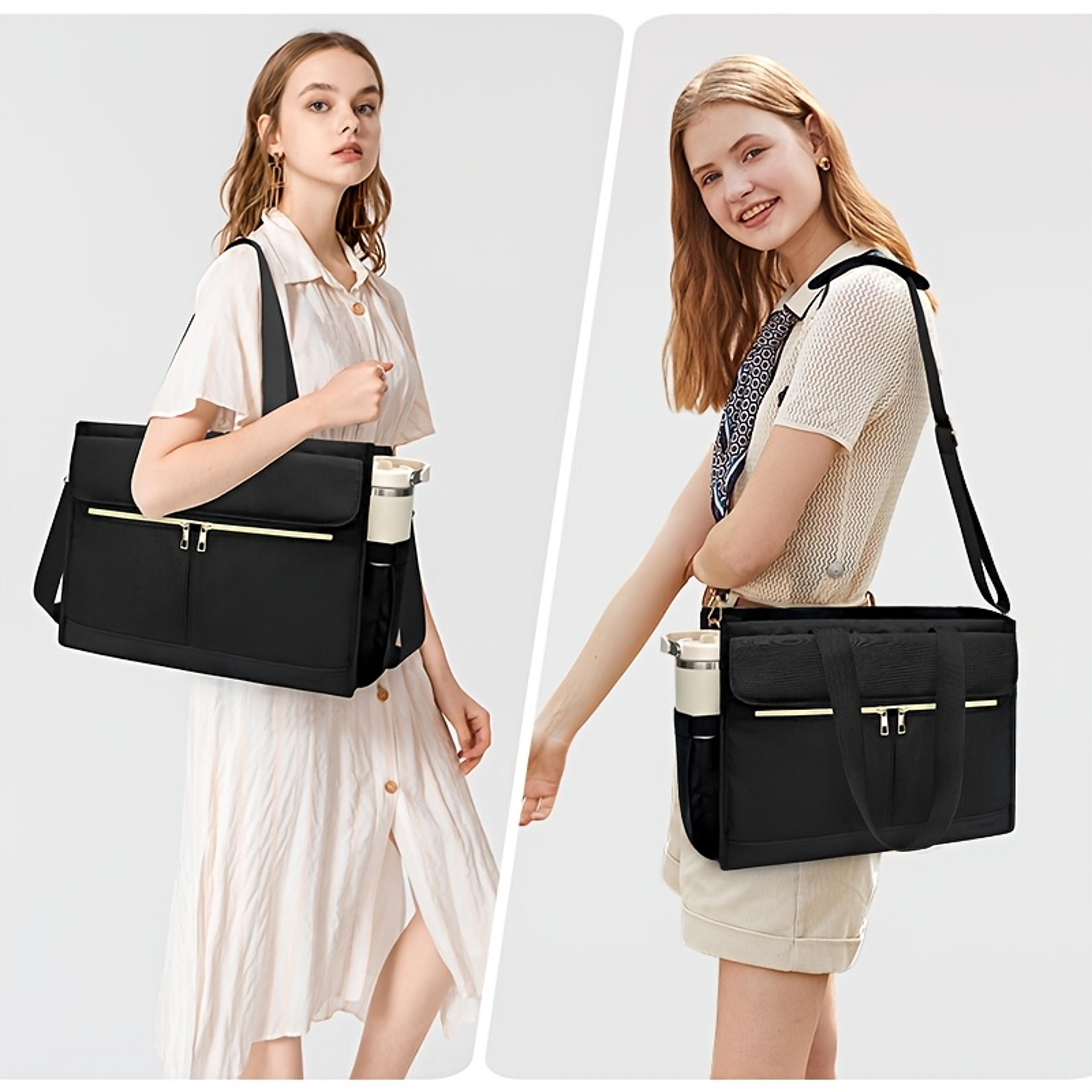 large insulated lunch tote for women withlaptop compartment