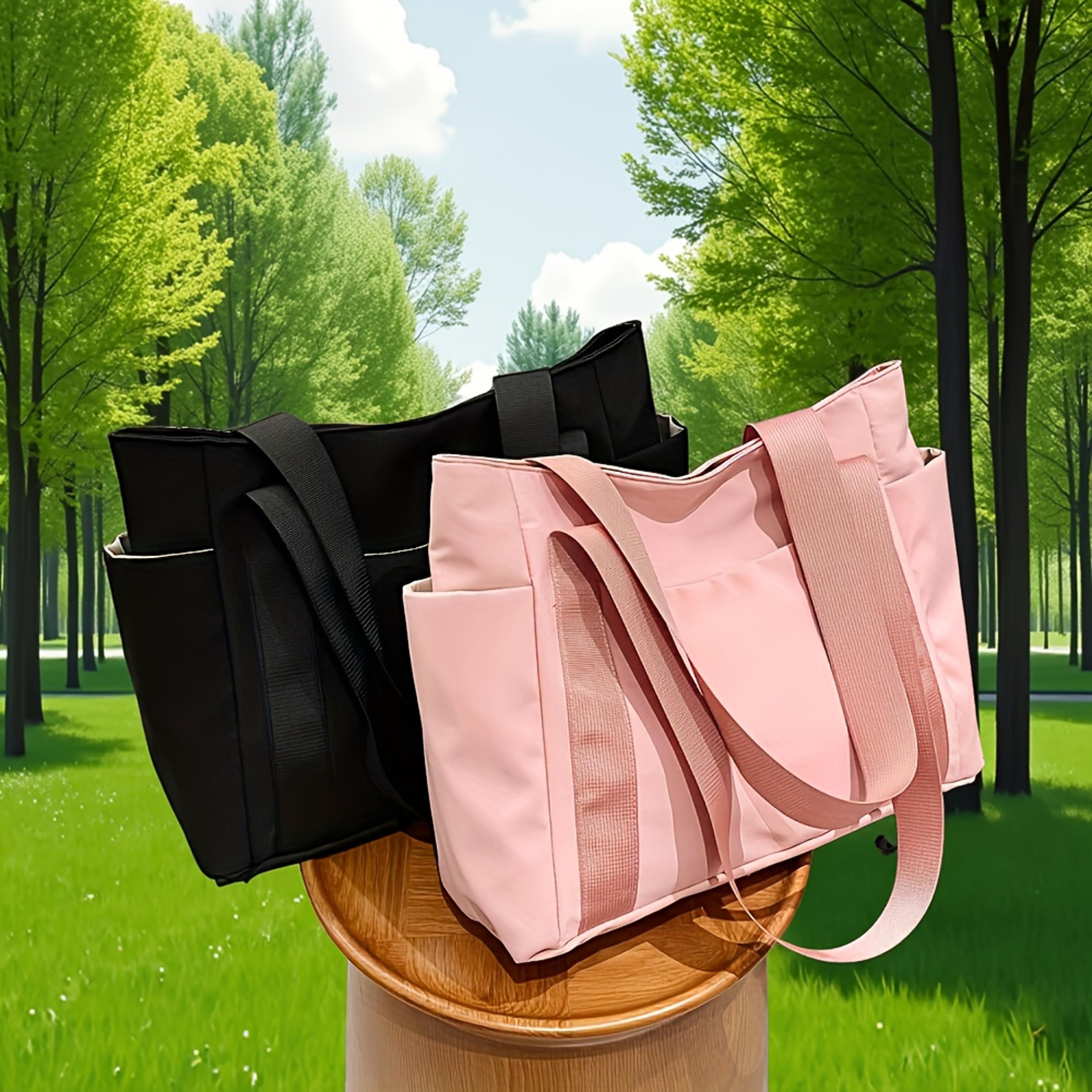 lightweight oxford womens tote bag for work college and travel