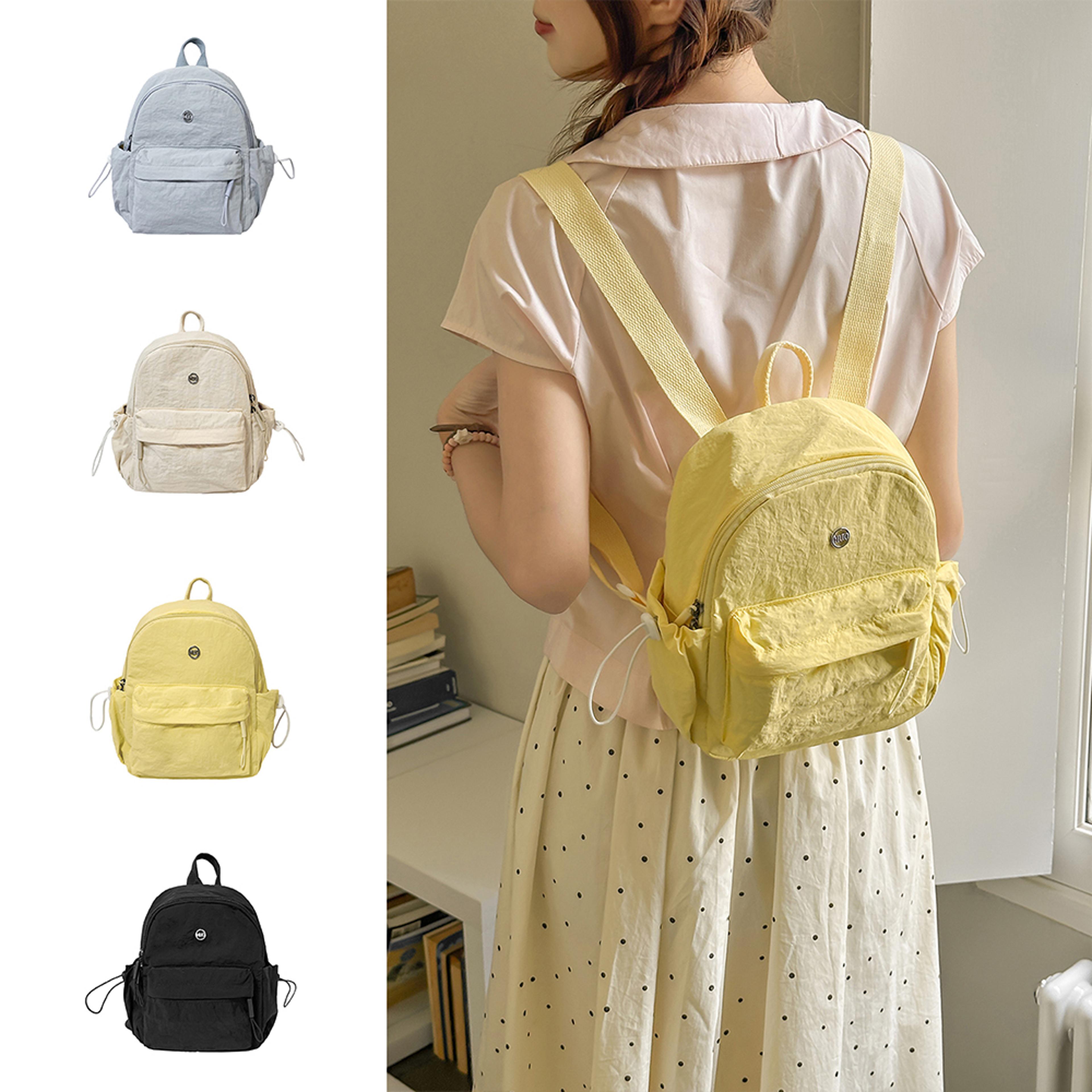 korean style mini backpack for women lightweight casual travel daypack
