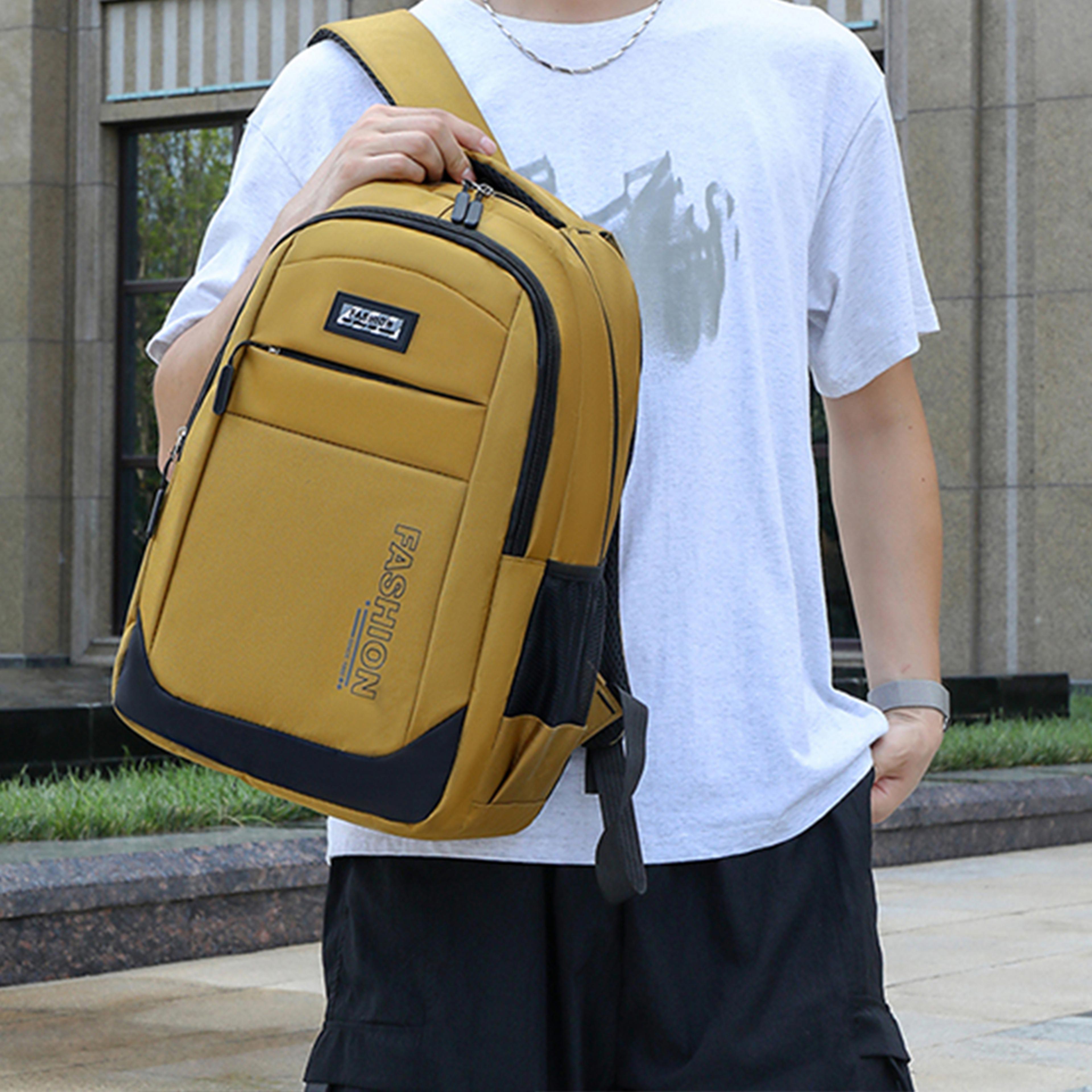 large capacity laptop backpack for business travel school and daily commute