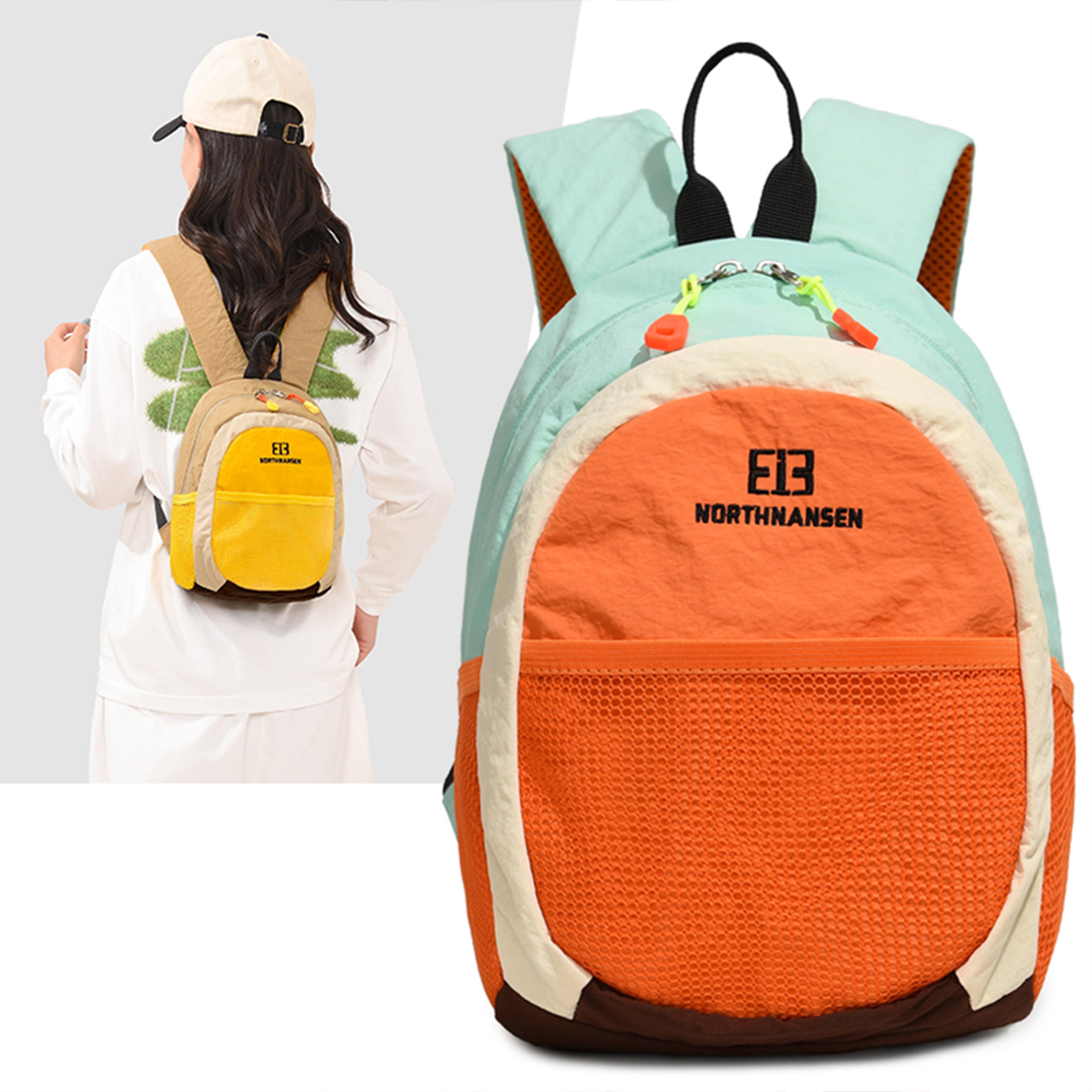 colorblock lightweight hiking backpack compact nylon travel daypack
