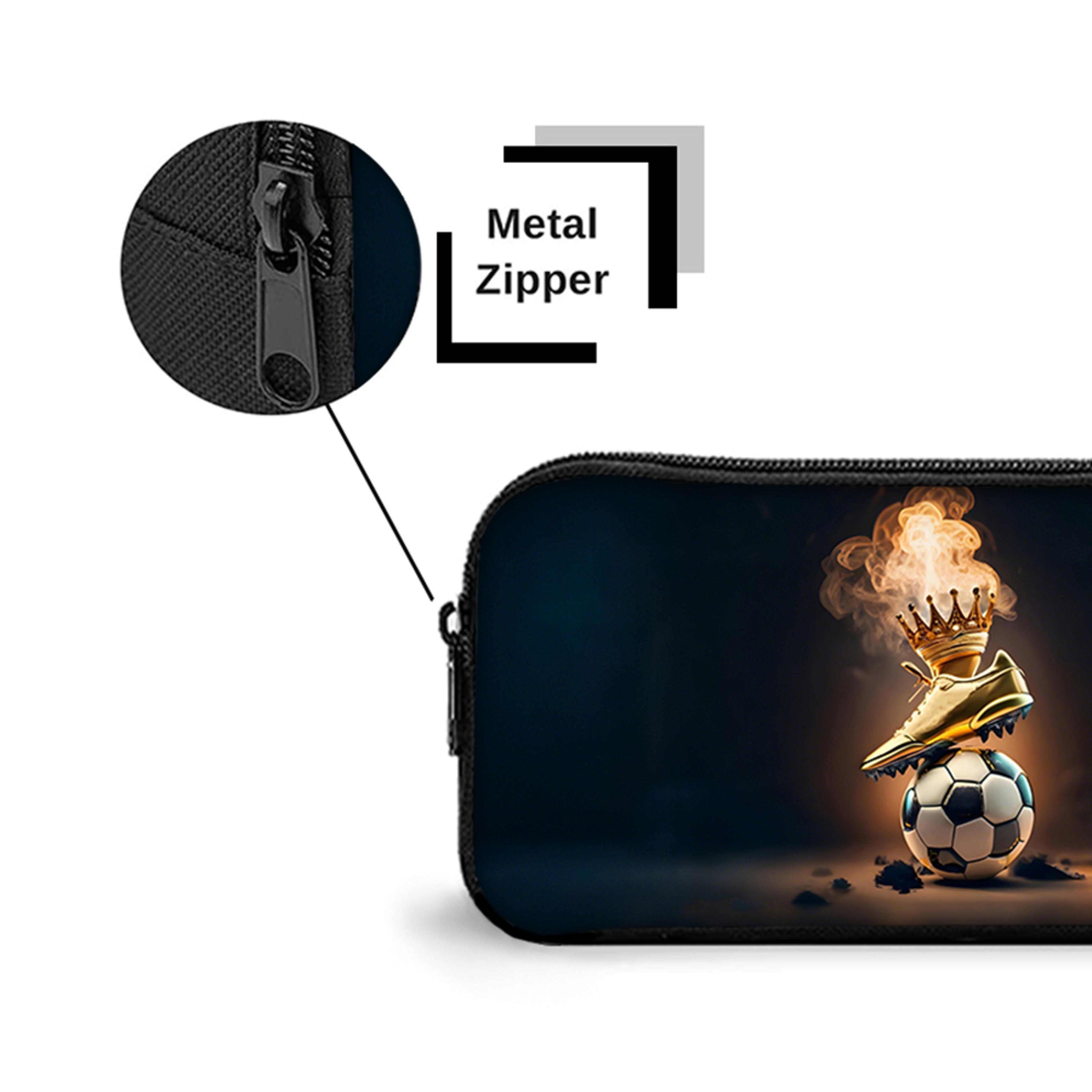 football pencil case for kids cartoon school pencil pouch