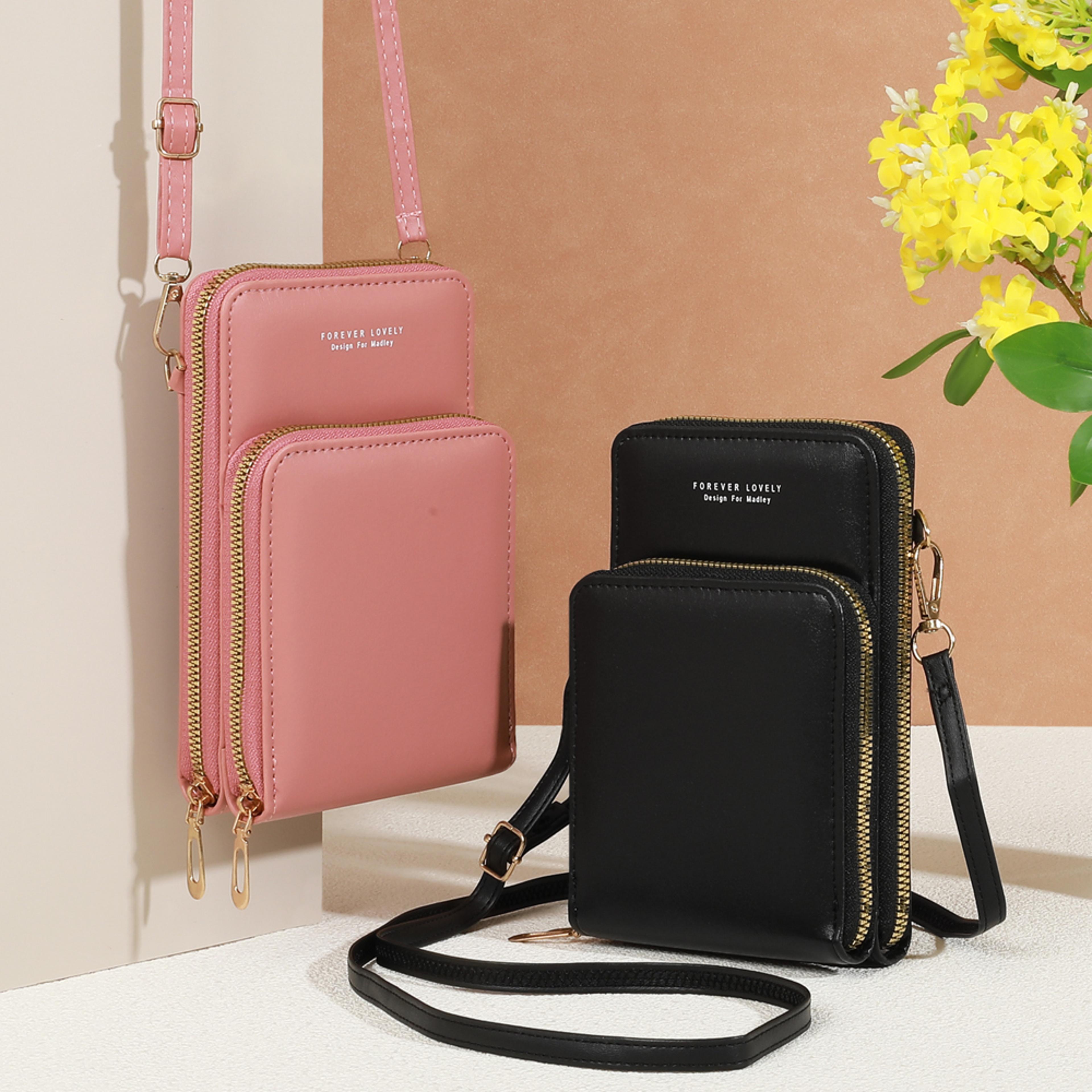 slim womens phone wallet travel card holder organizer