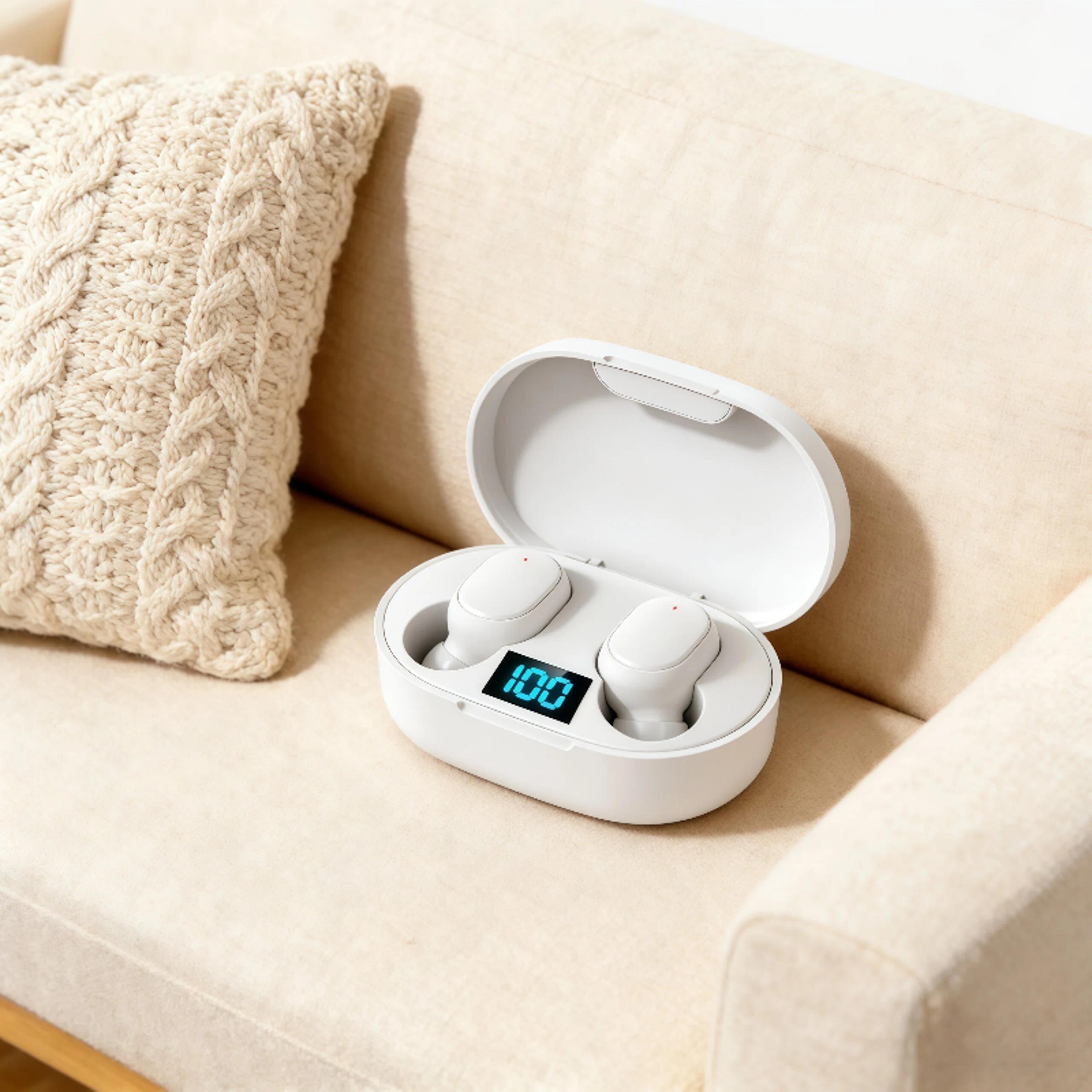 wireless earbuds with microphone and noise reduction
