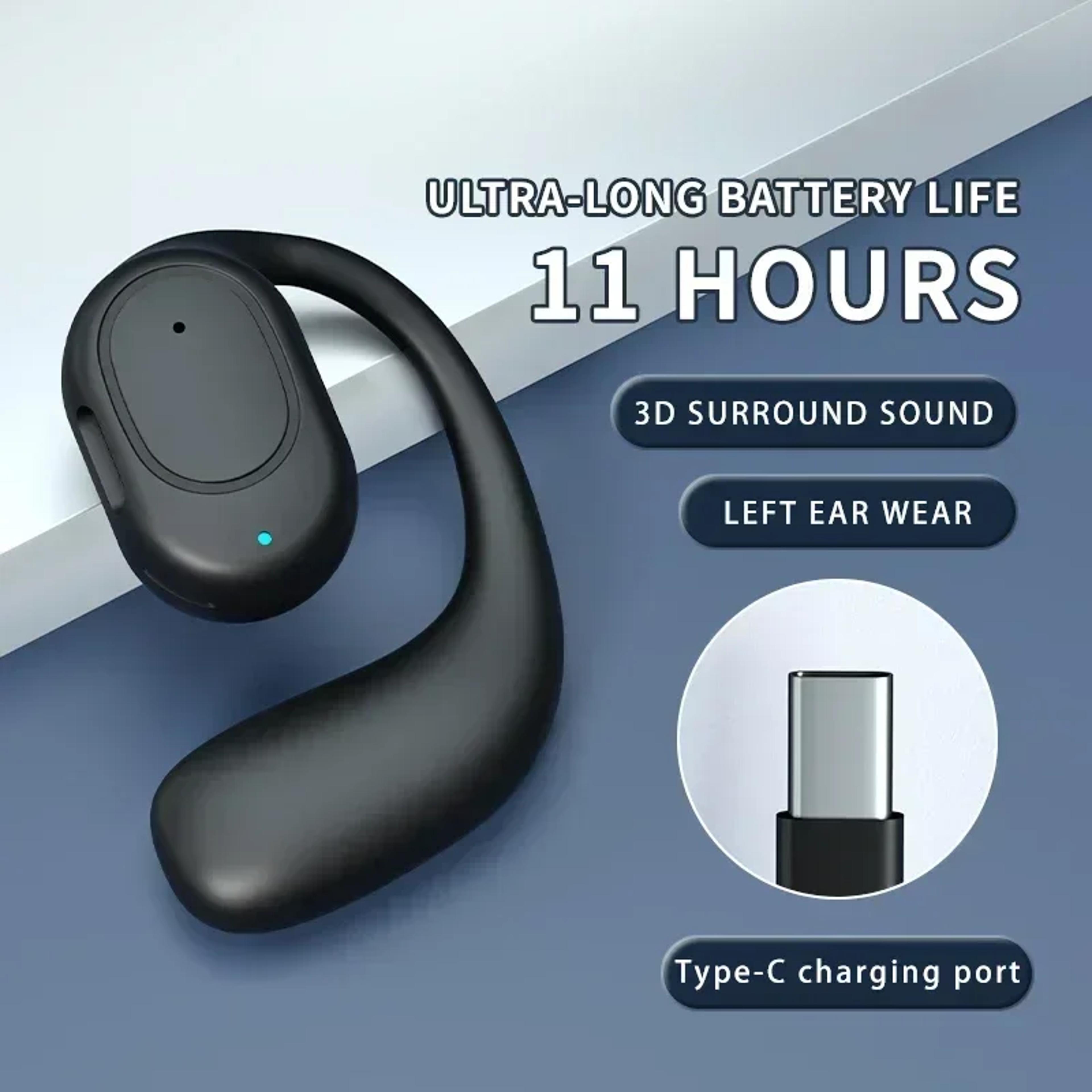 open ear wireless ear hook headphones for sports and everyday listening