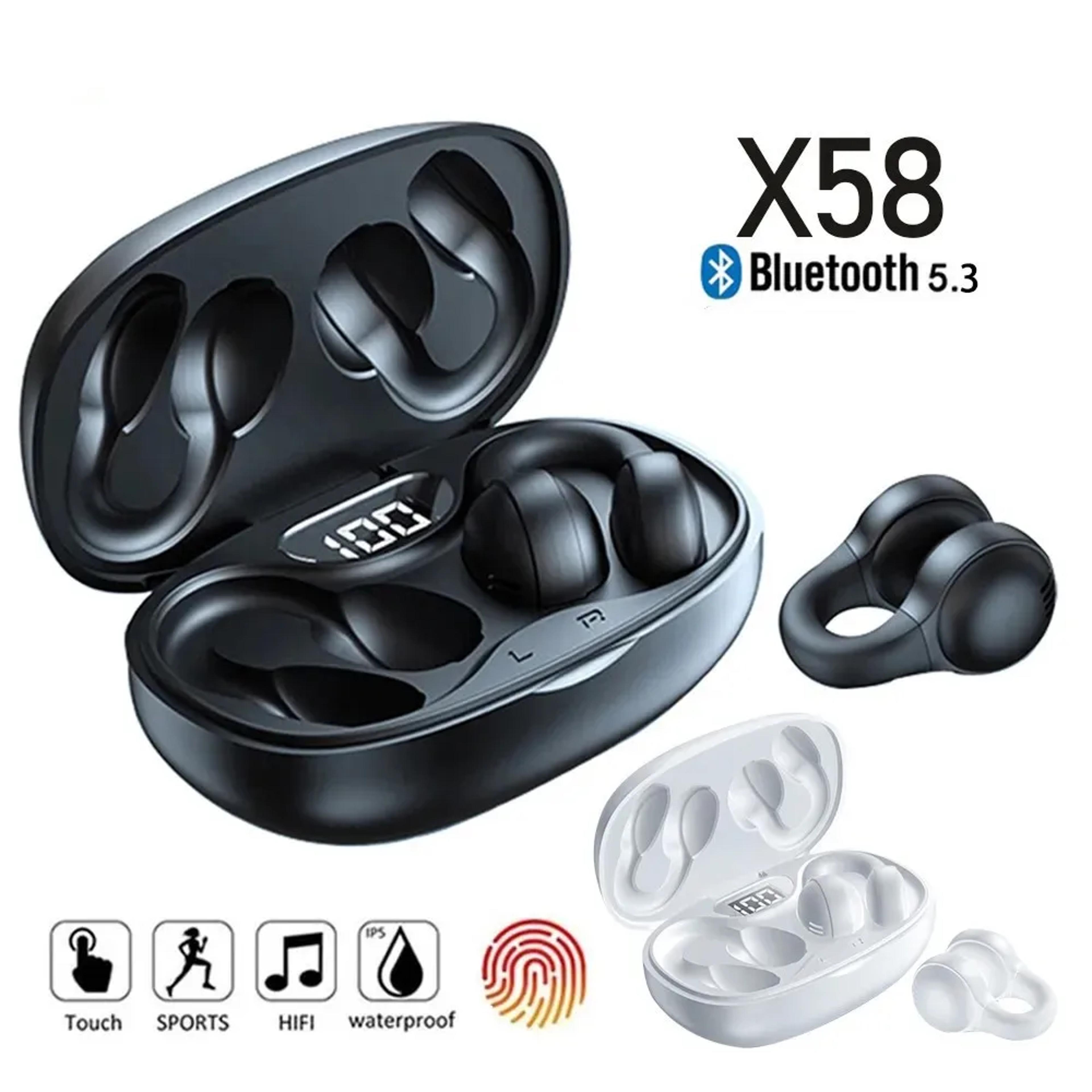 bone conduction headphones bluetooth wireless sports earbuds with mic