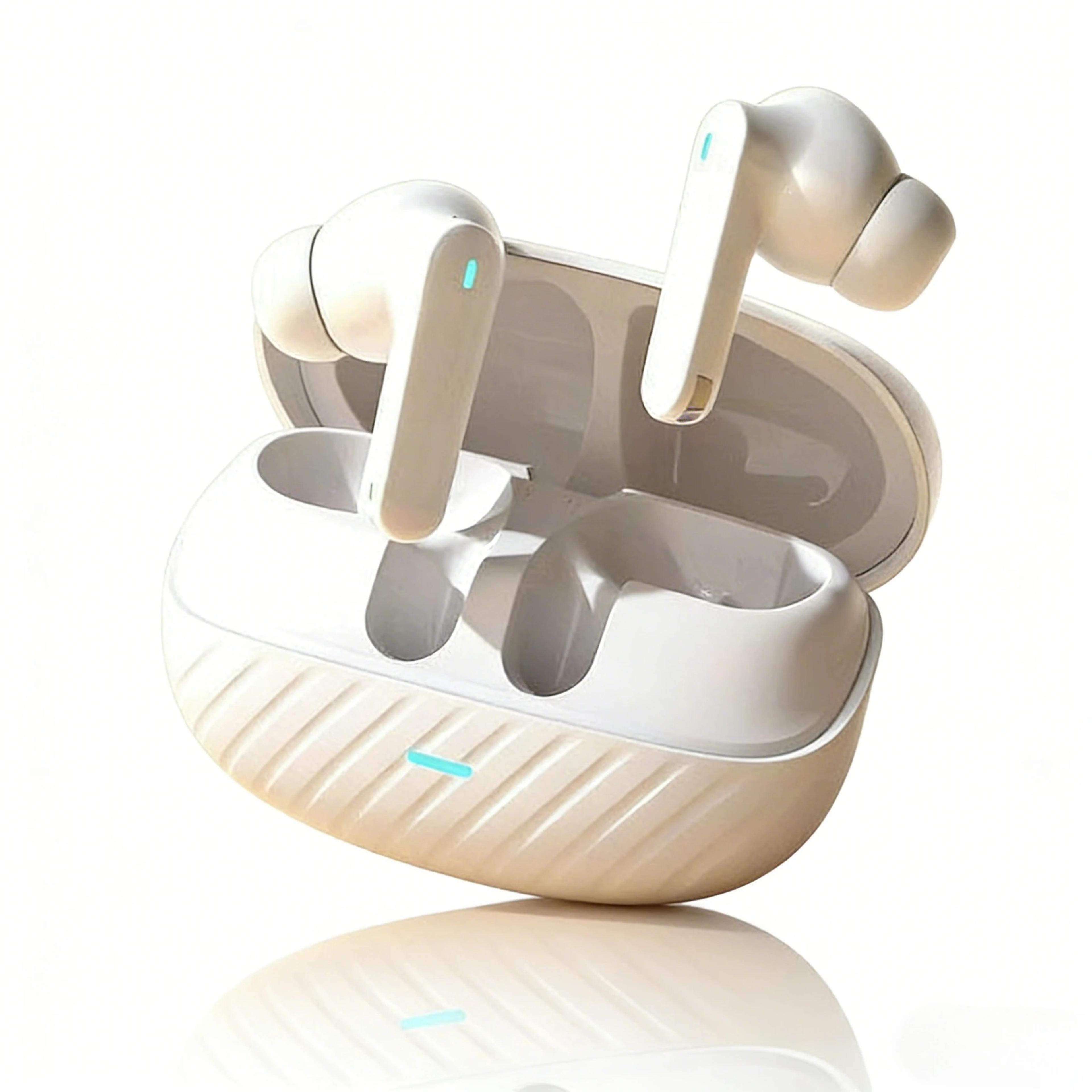 tws wireless bluetooth earbuds with microphone for sports music and gaming