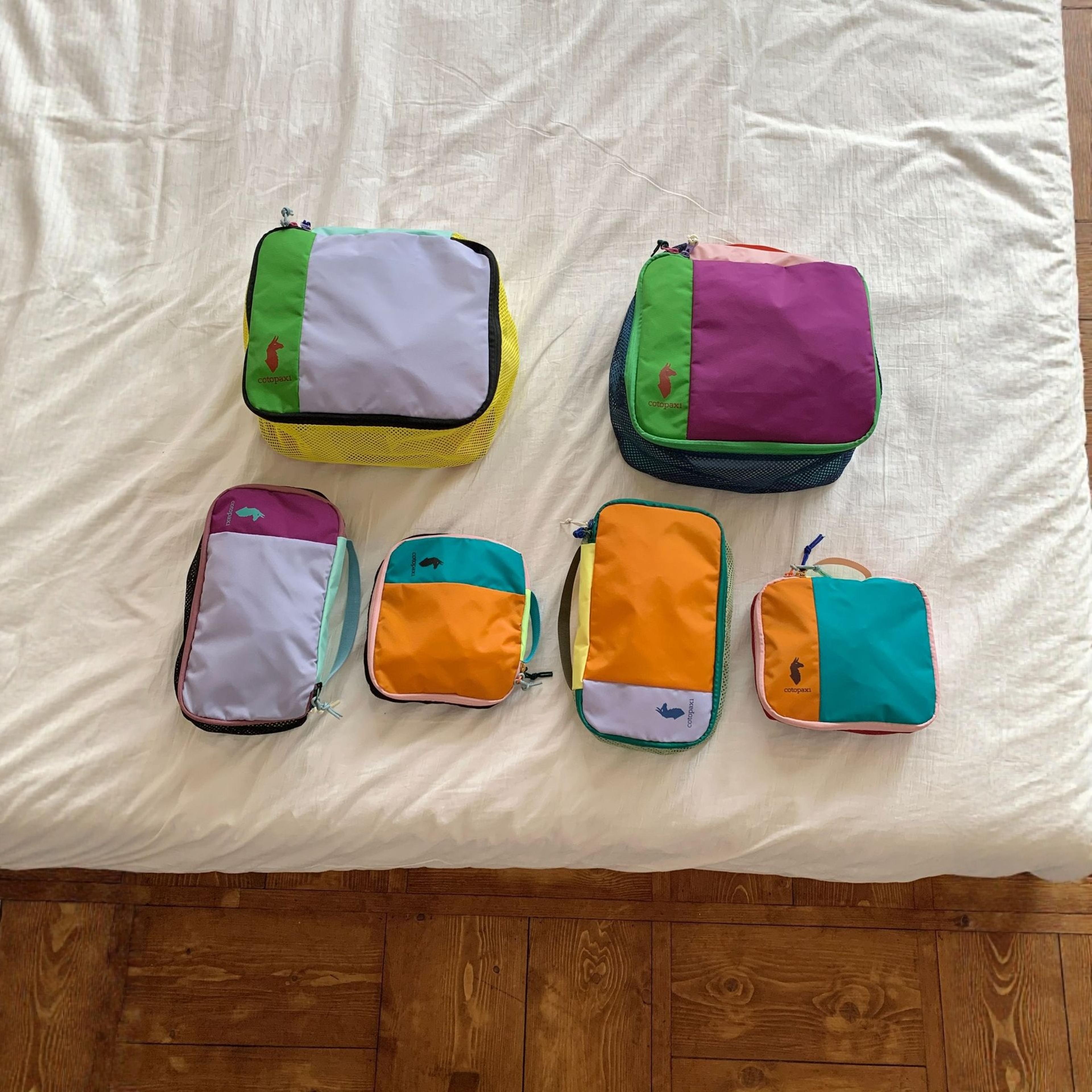 piece patchwork travel toiletry bag set waterproof cosmetic organizer pouches