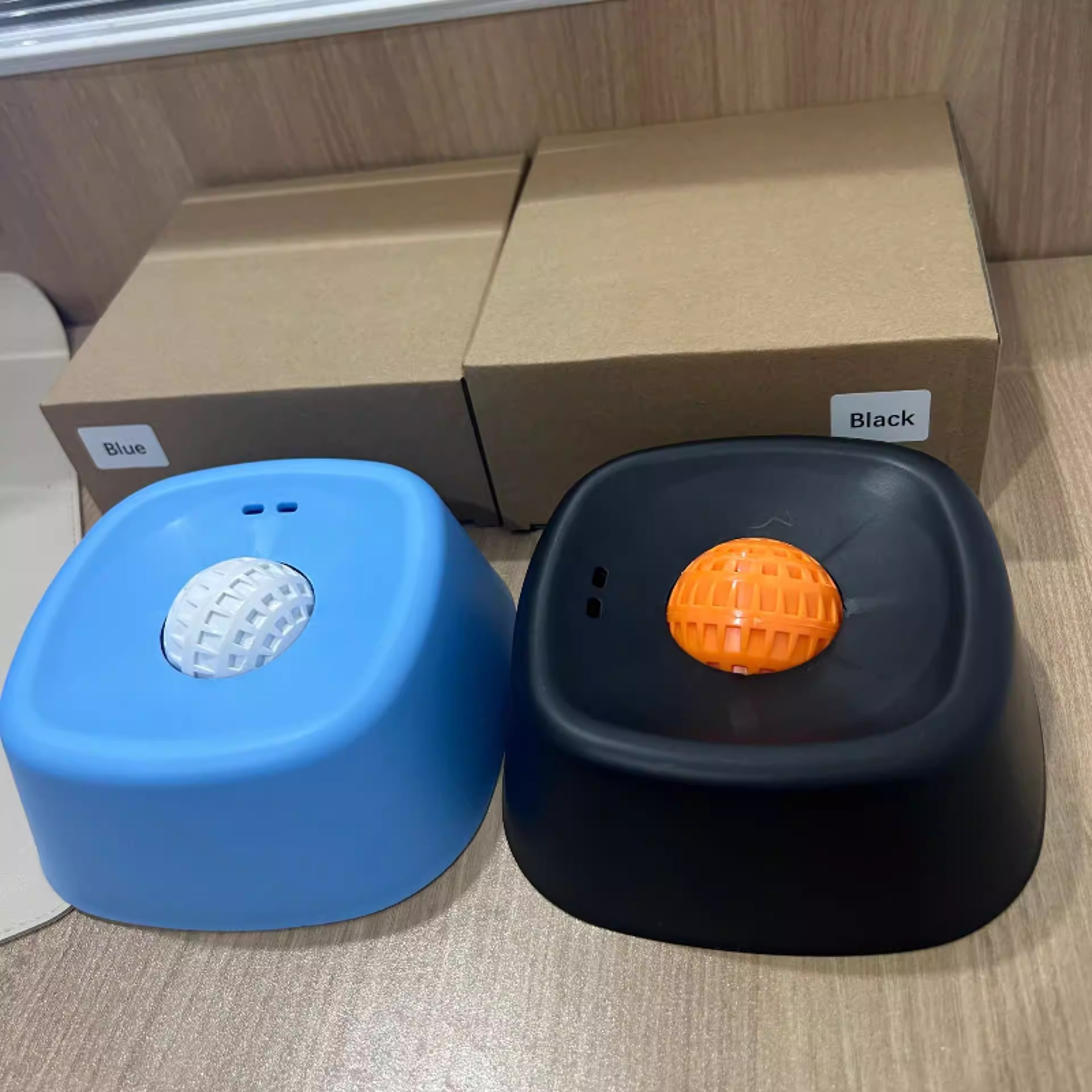 slow feeder dog lick bowl with rolling ball for liquid treats