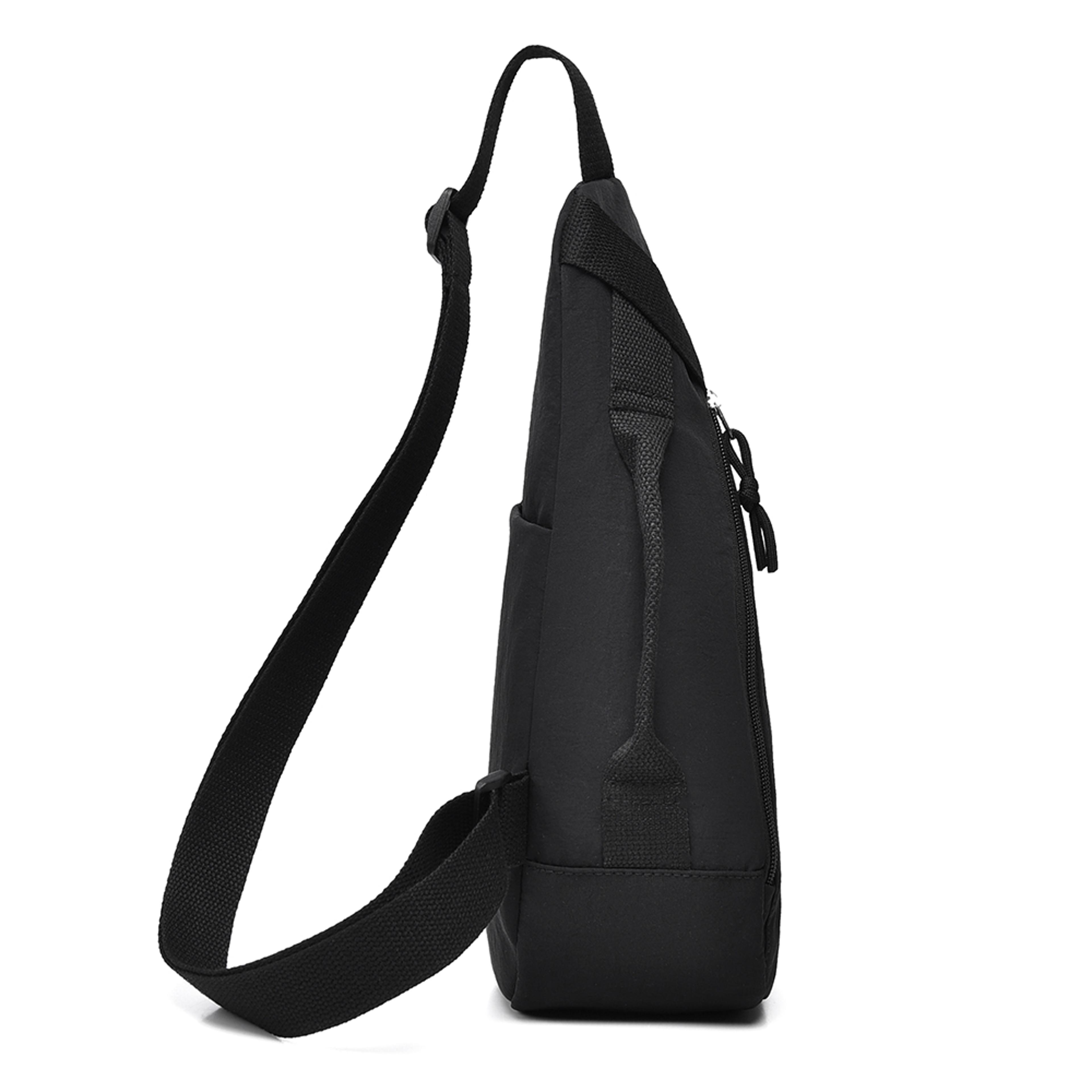 lightweight crossbody chest bag with adjustable strap for travel and outdoor sports
