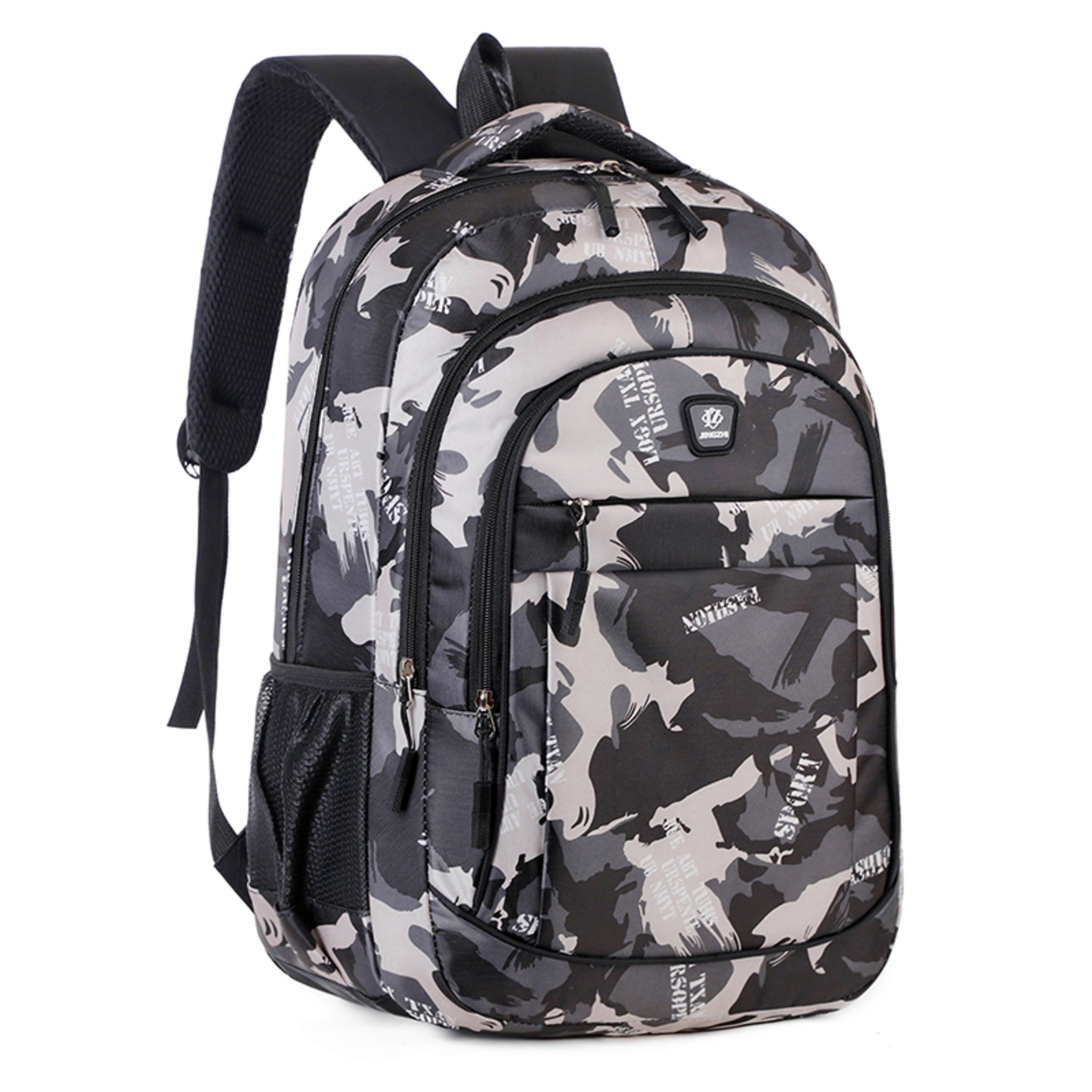 mens large capacity travel backpack for hiking outdoor sports and daily carry