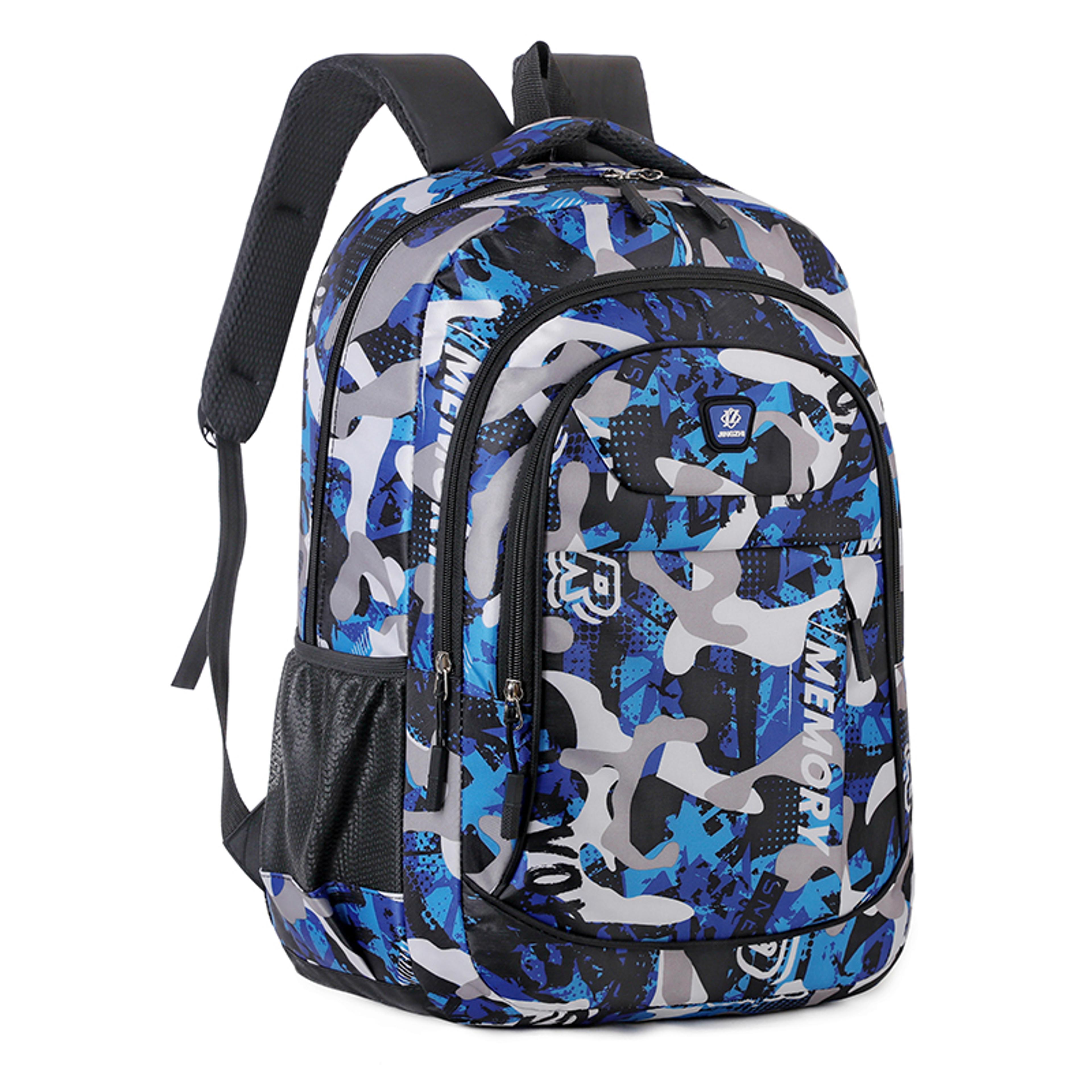 mens large capacity backpack durable daily travel bookbag