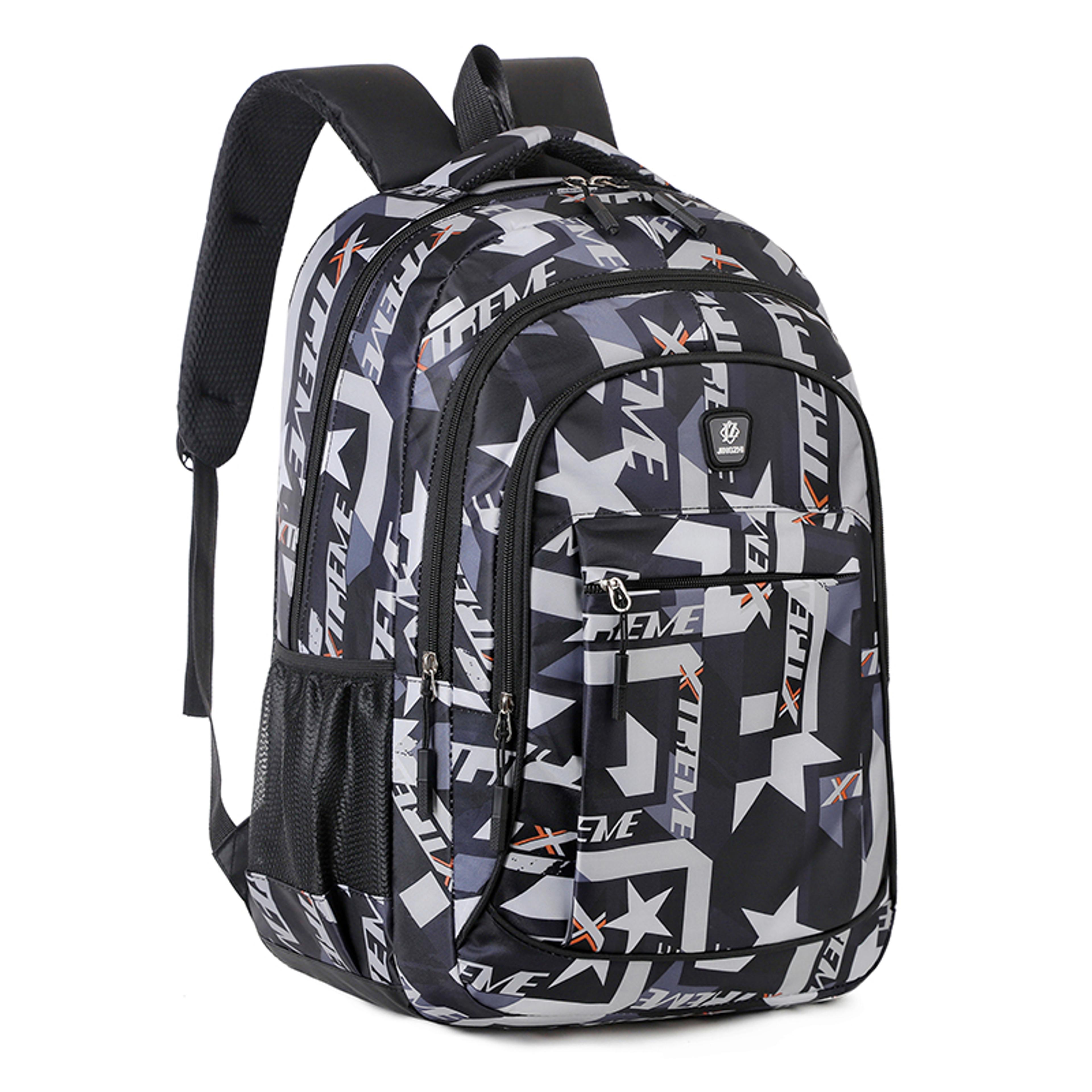 large capacity men's laptop backpack for business travel school and daily commutes