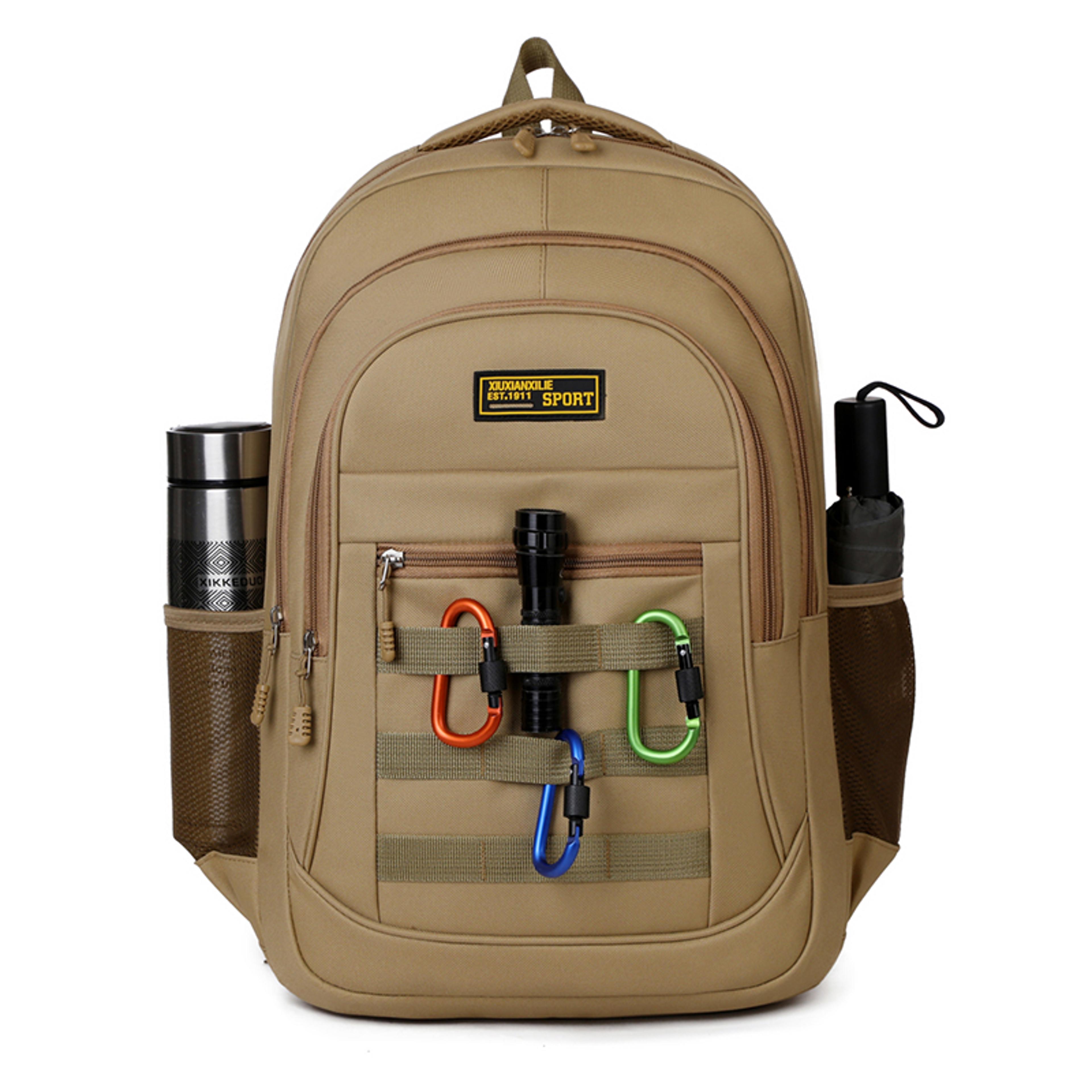 large capacity travel backpack unisex comfortable business hiking daypack