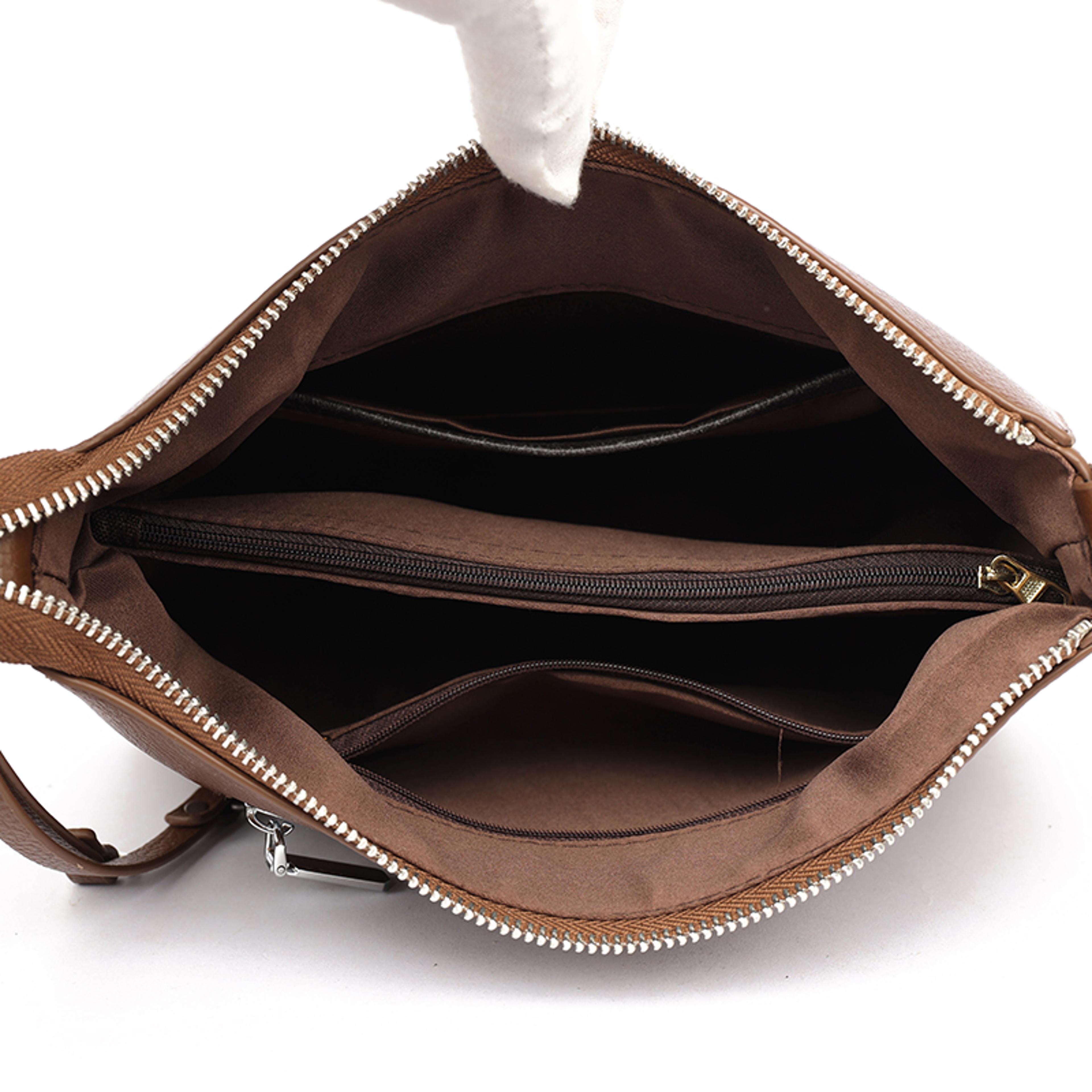 large capacity crossbody travel bag with adjustable shoulder strap for daily commuting